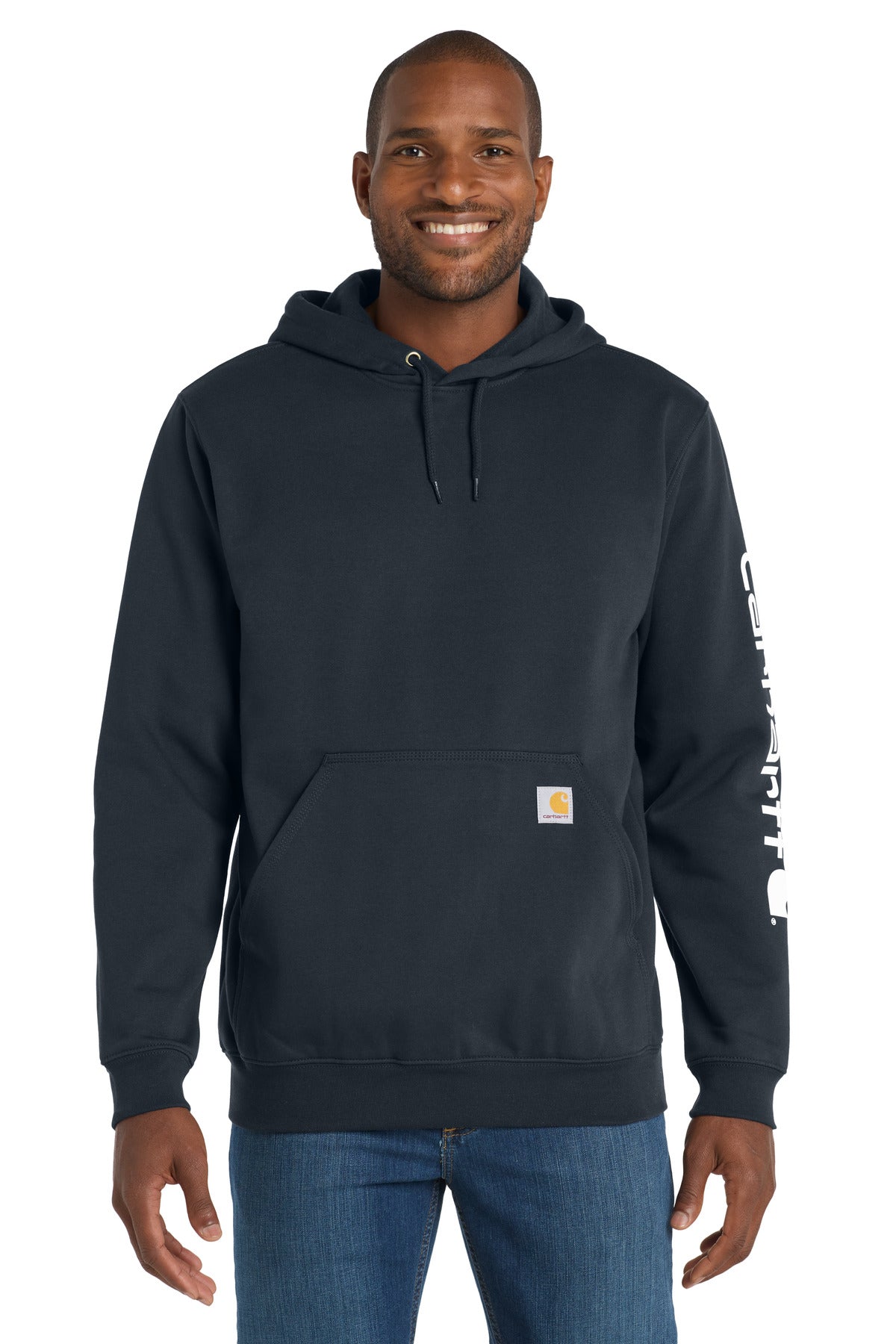 Custom Embroidered - Carhartt ®  Midweight Hooded Logo Sweatshirt CTK288
