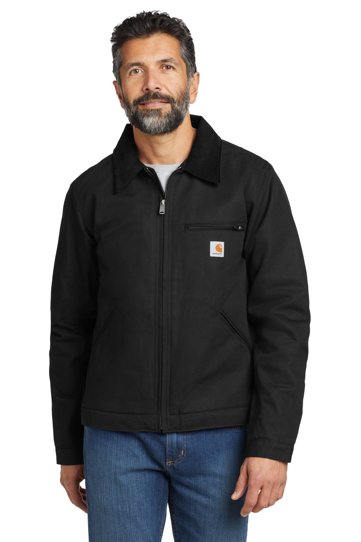 Custom Embroidered - Carhartt® Tall Duck Detroit Jacket CTT103828