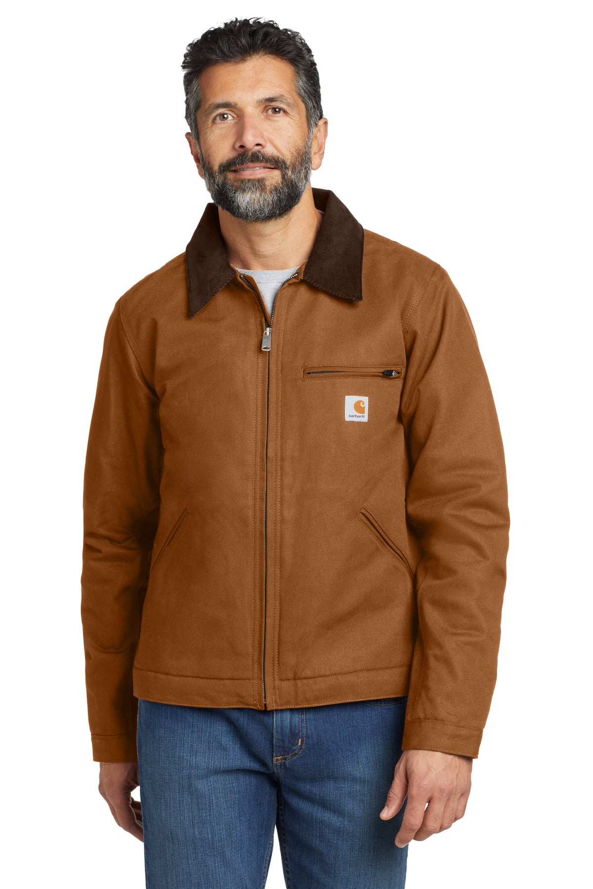 Custom Embroidered - Carhartt® Tall Duck Detroit Jacket CTT103828