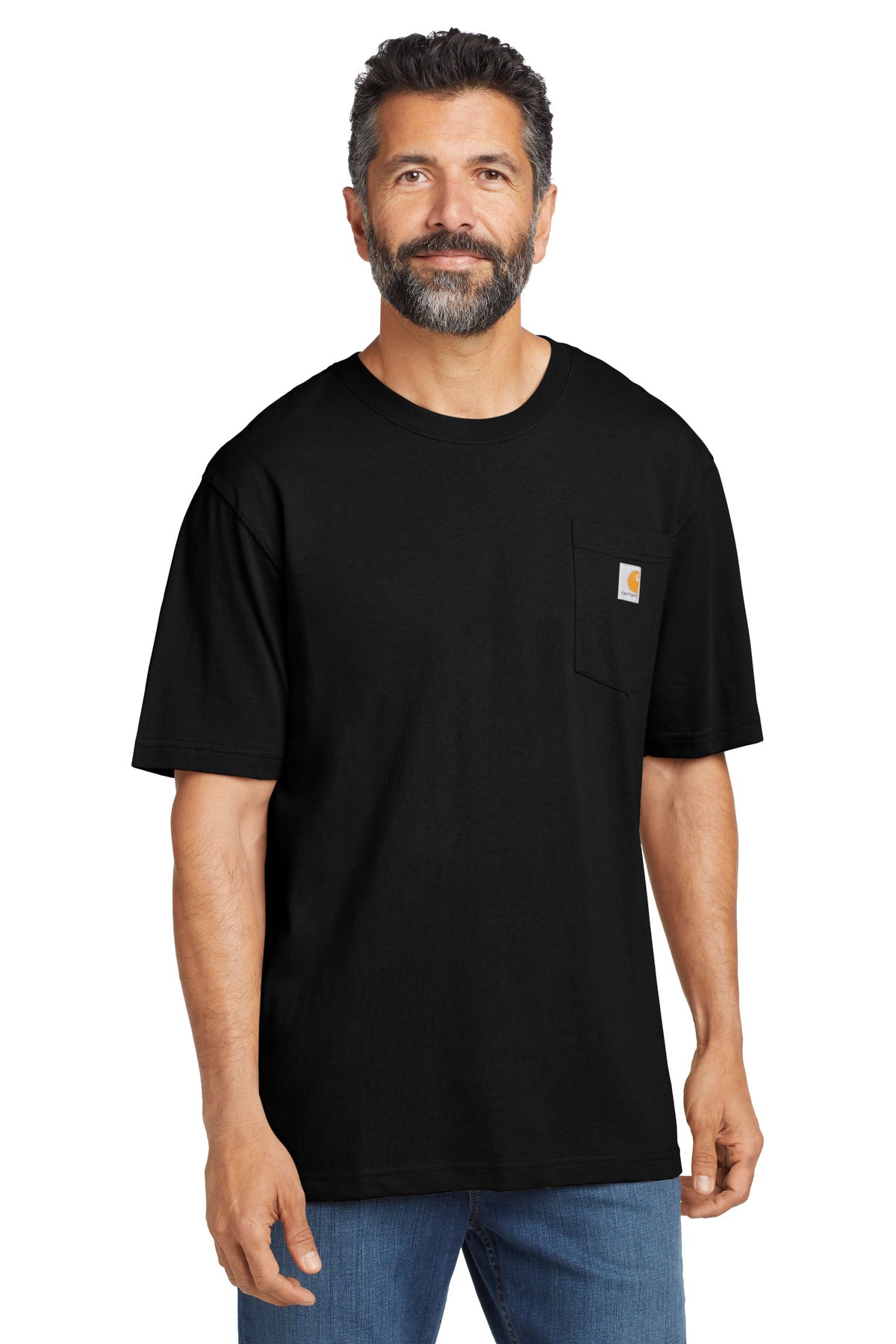 Custom Embroidered - Carhartt  ®  Tall Workwear Pocket Short Sleeve T-Shirt. CTTK87
