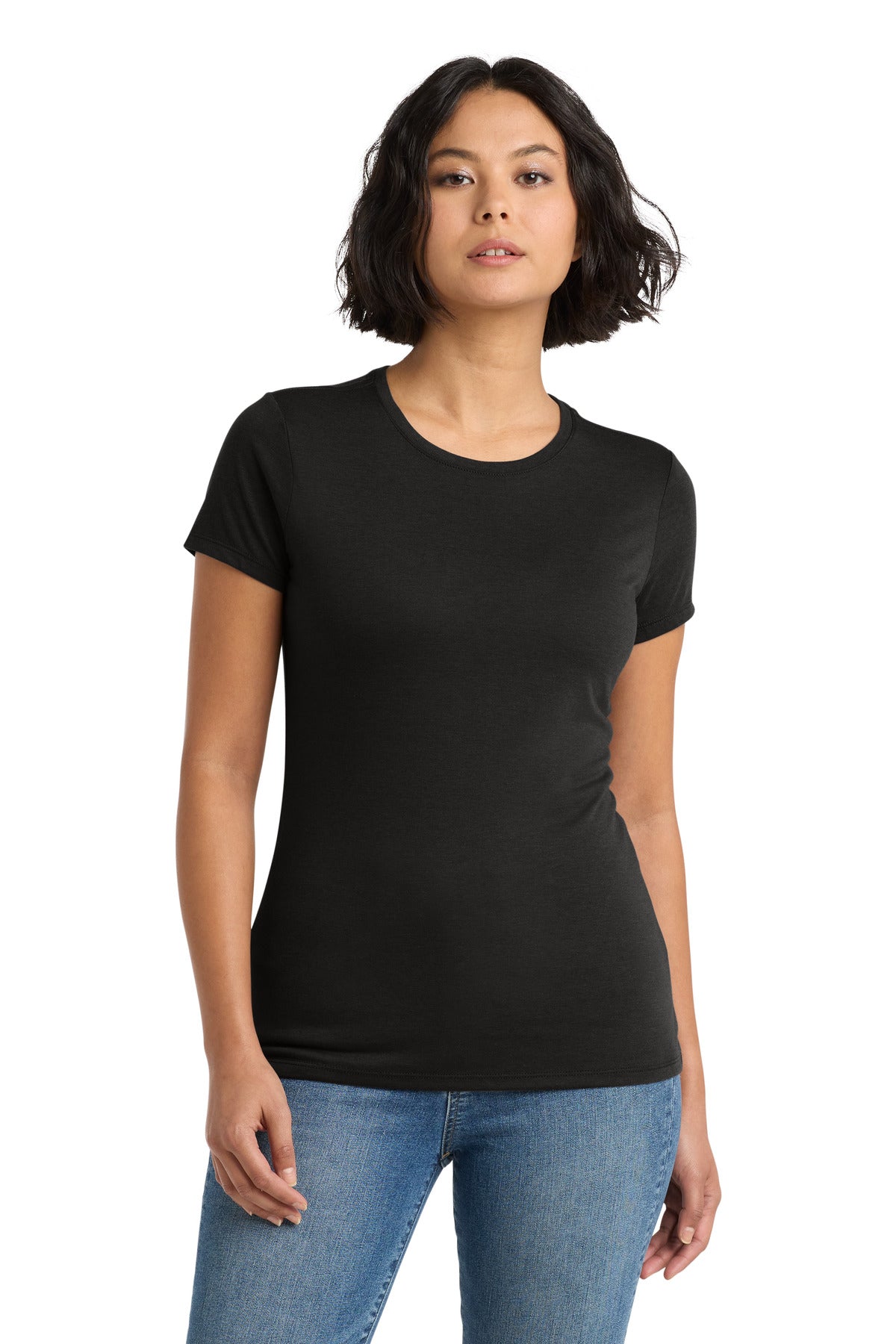 Custom Embroidery or DTF Print - District  ®  Women's Perfect Tri ®  Tee. DM130L