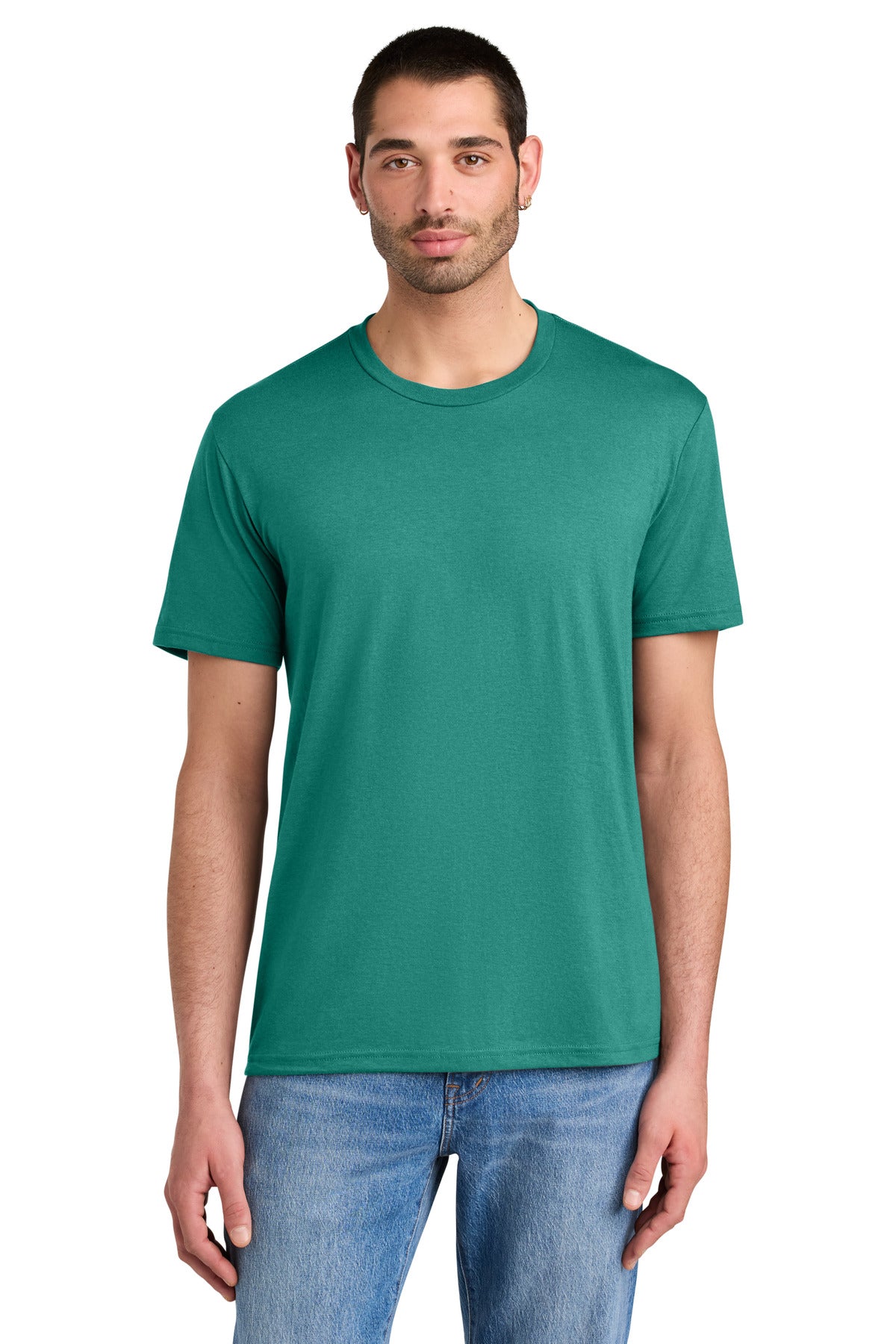 Custom Embroidery or DTF Print - District  ®  Perfect Tri ® Tee. DM130