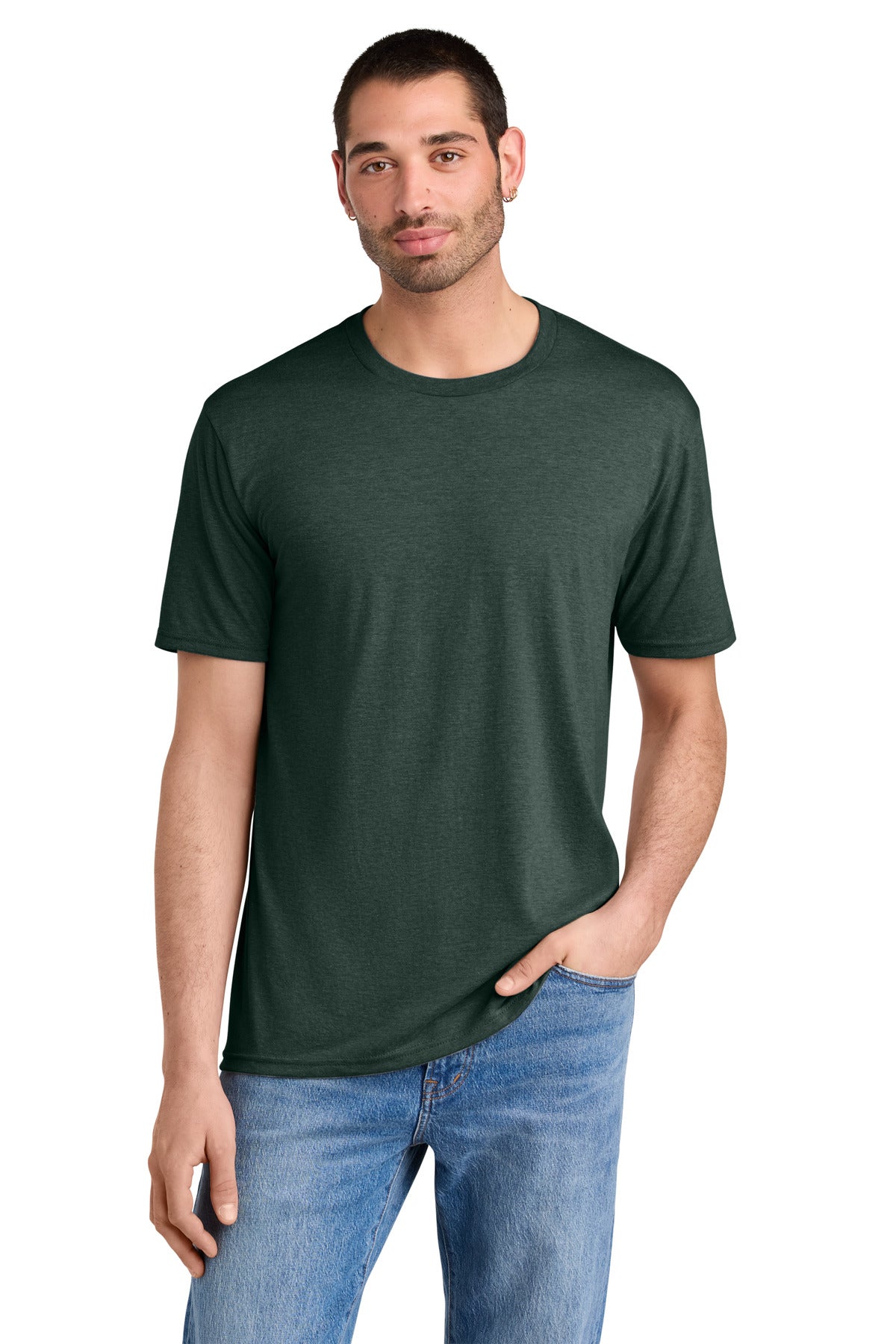 Custom Embroidery or DTF Print - District  ®  Perfect Tri ® Tee. DM130
