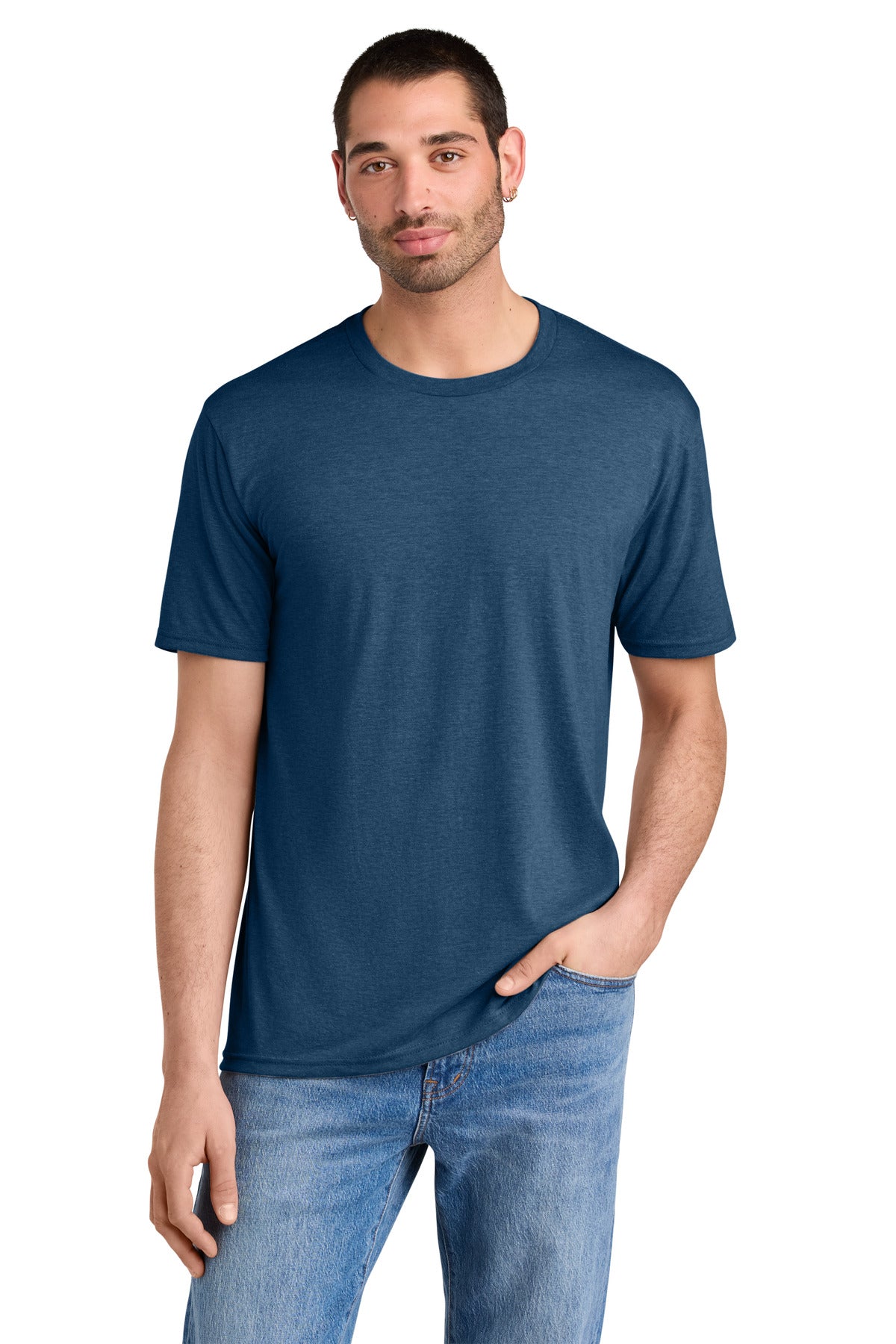 Custom Embroidery or DTF Print - District  ®  Perfect Tri ® Tee. DM130