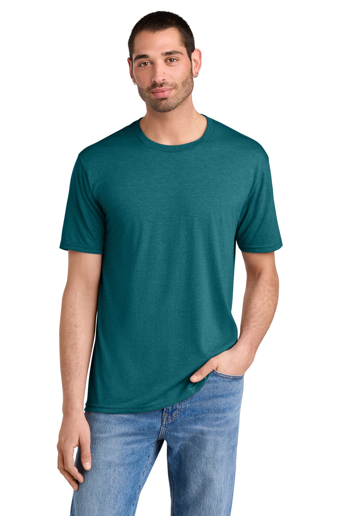Custom Embroidery or DTF Print - District  ®  Perfect Tri ® Tee. DM130