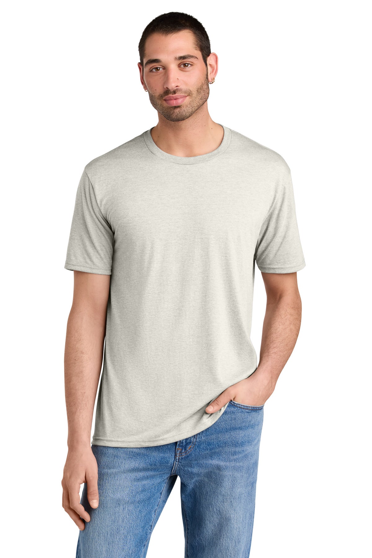 Custom Embroidery or DTF Print - District  ®  Perfect Tri ® Tee. DM130