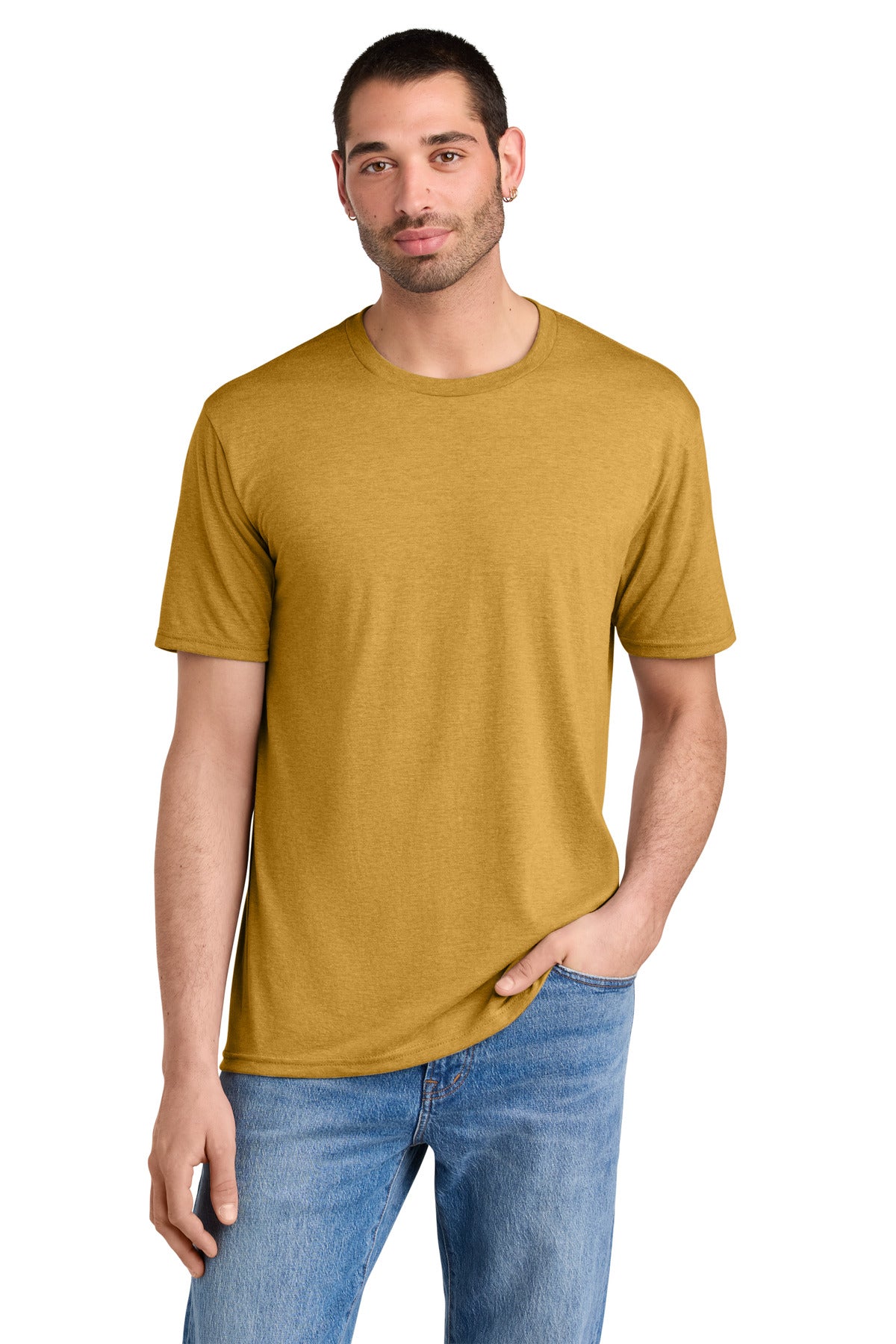 Custom Embroidery or DTF Print - District  ®  Perfect Tri ® Tee. DM130