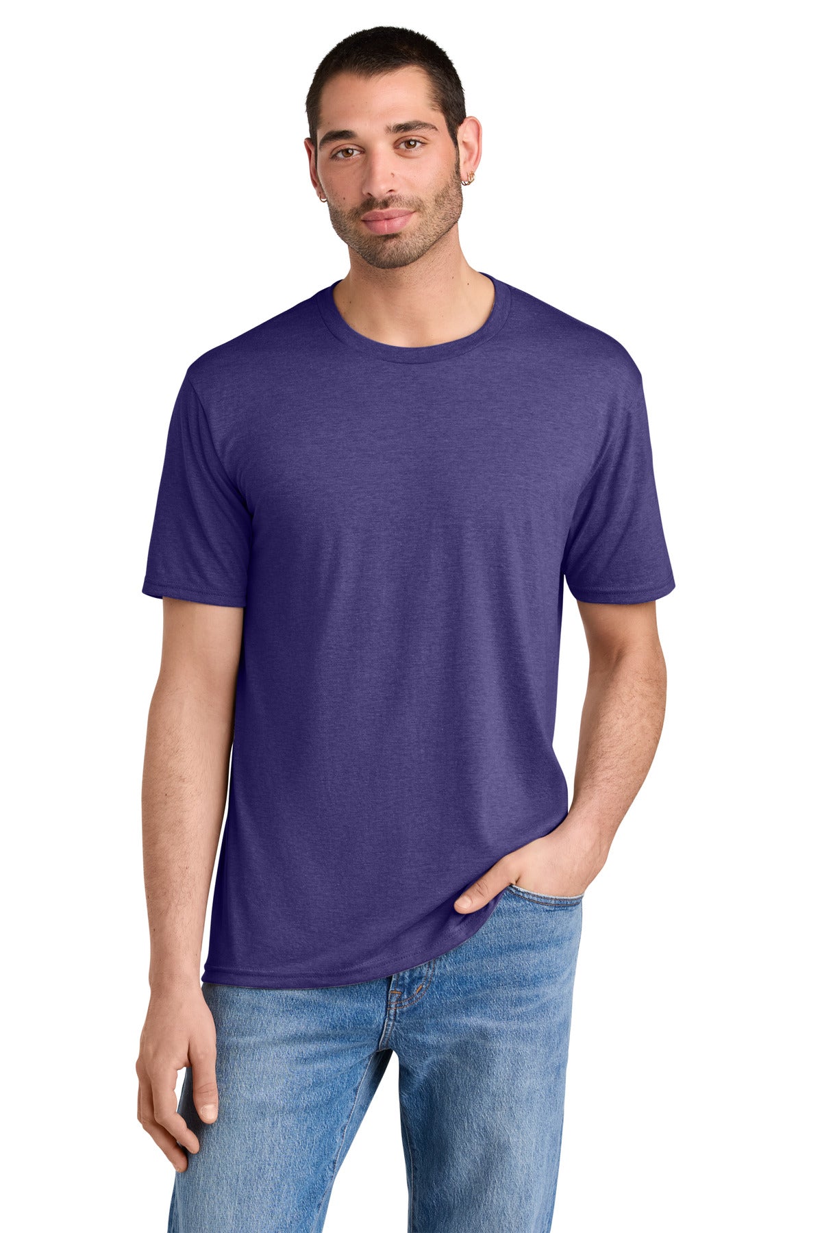 Custom Embroidery or DTF Print - District  ®  Perfect Tri ® Tee. DM130