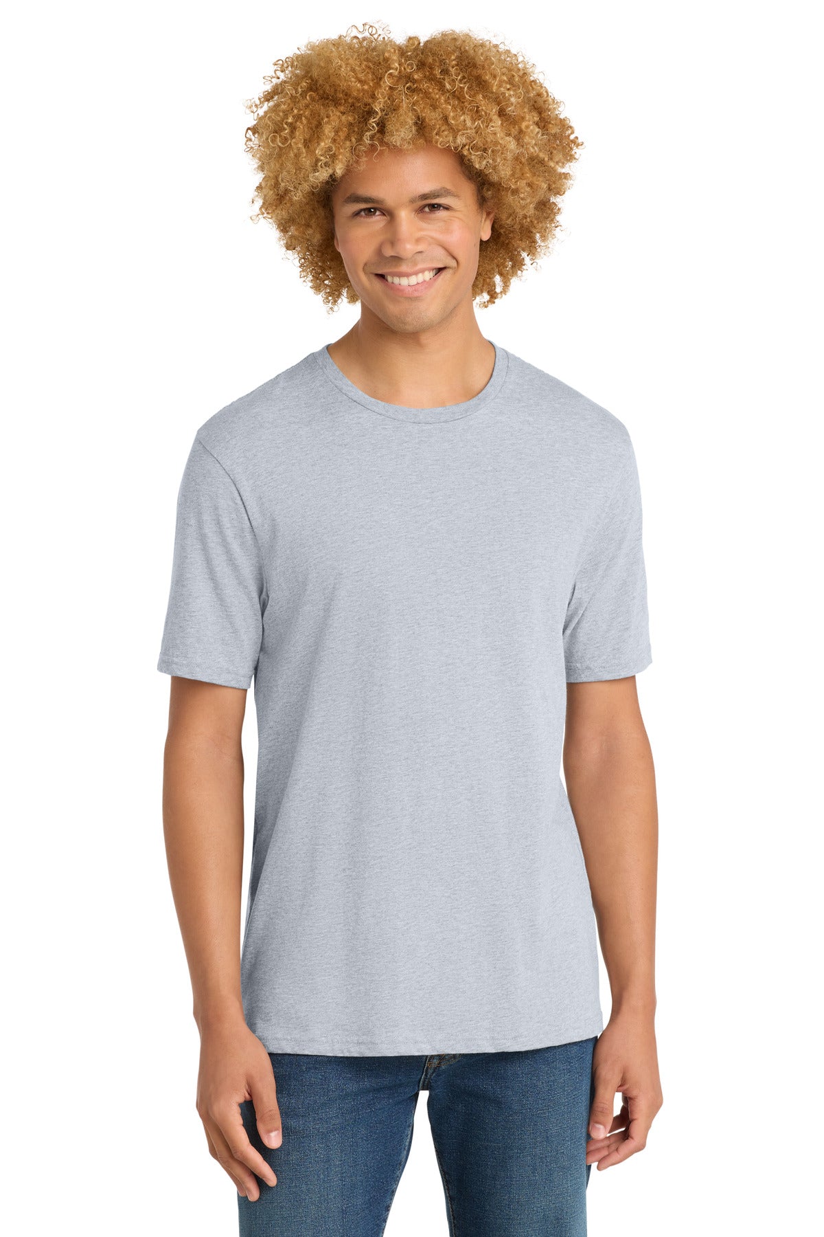 Custom Embroidery or DTF Print - District ®  Perfect Weight ®  Tee. DT104