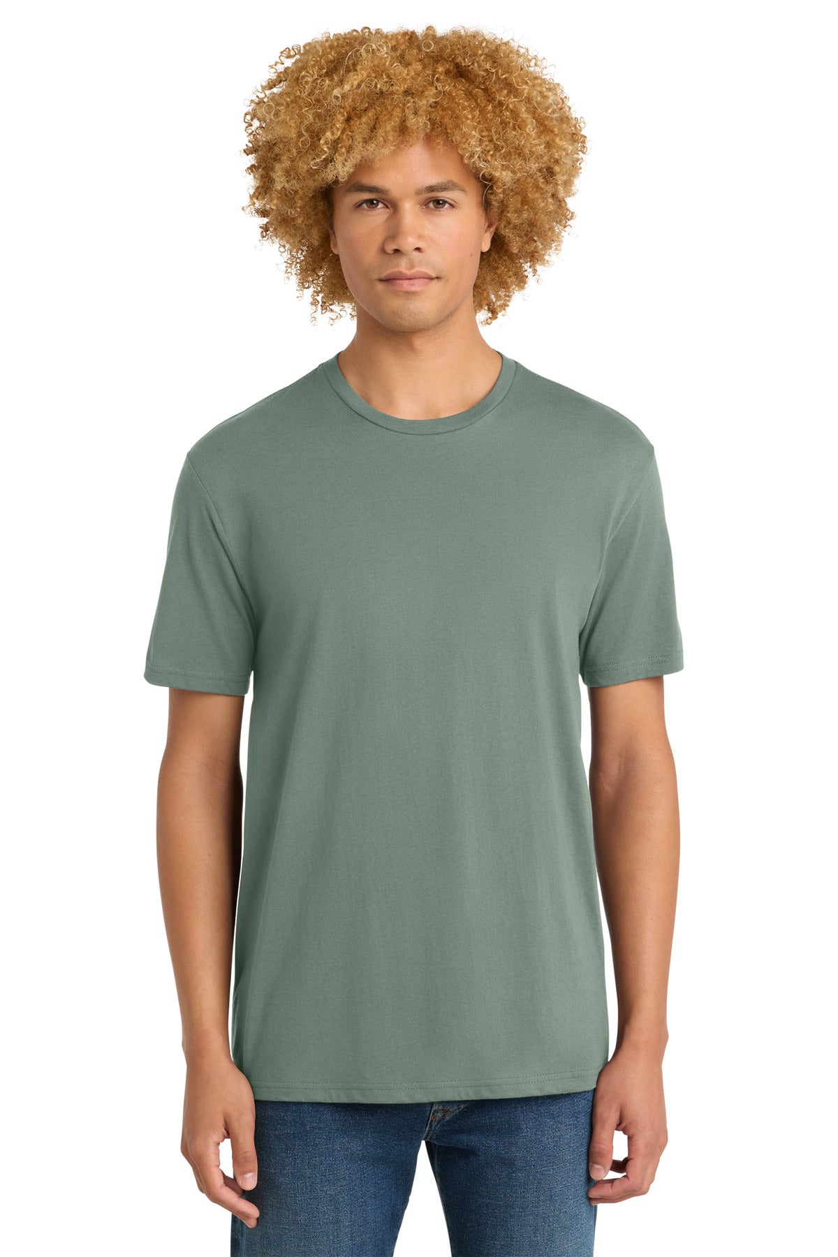 Custom Embroidery or DTF Print - District ®  Perfect Weight ®  Tee. DT104