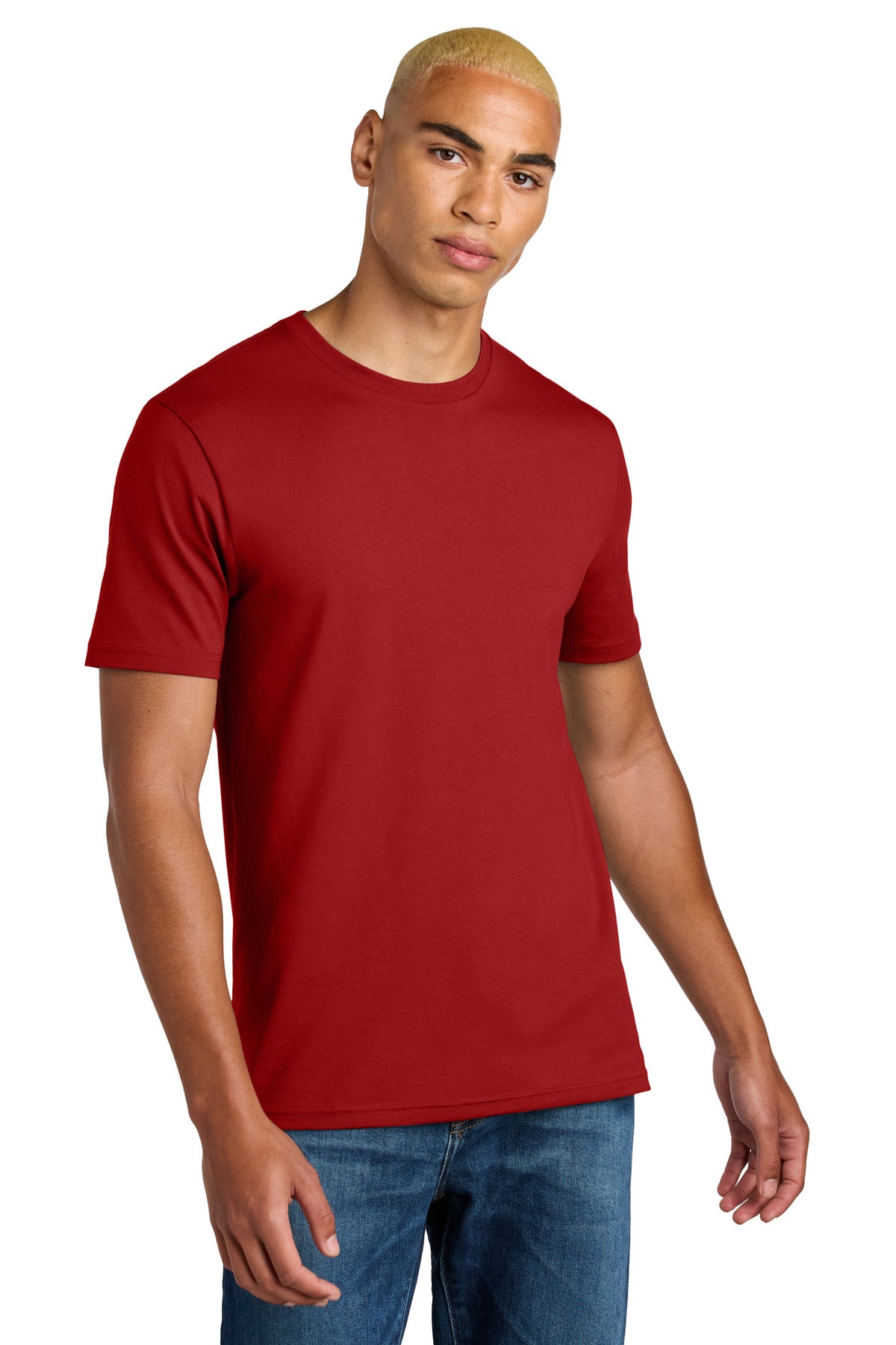 Custom Embroidery or DTF Print - District ®  Perfect Weight ®  Icon Tee DT106