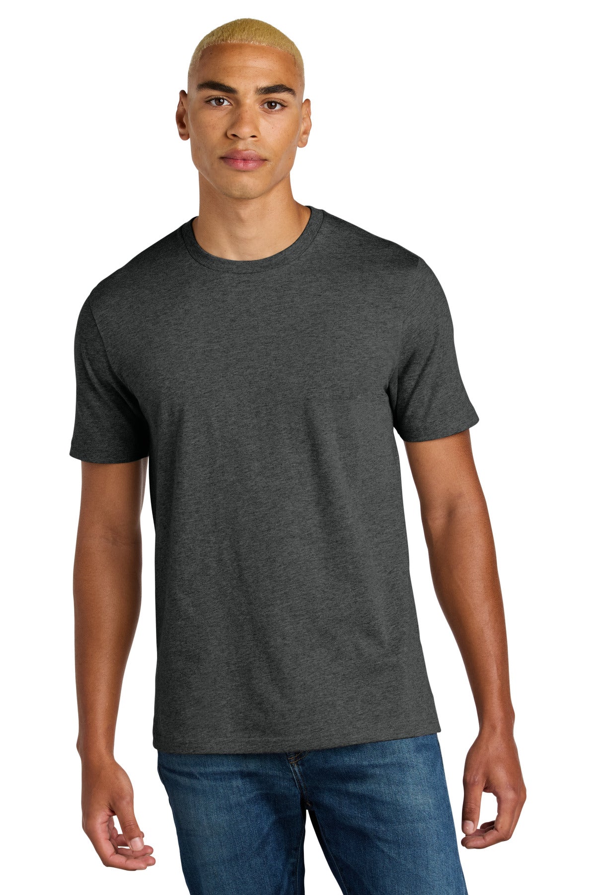 Custom Embroidery or DTF Print - District ®  Perfect Weight ®  Icon Tee DT106