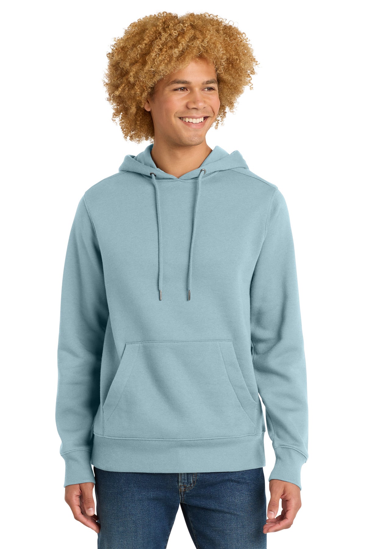 Custom Embroidery or DTF Print - District  ®  Perfect Weight  ®  Fleece Hoodie DT1101