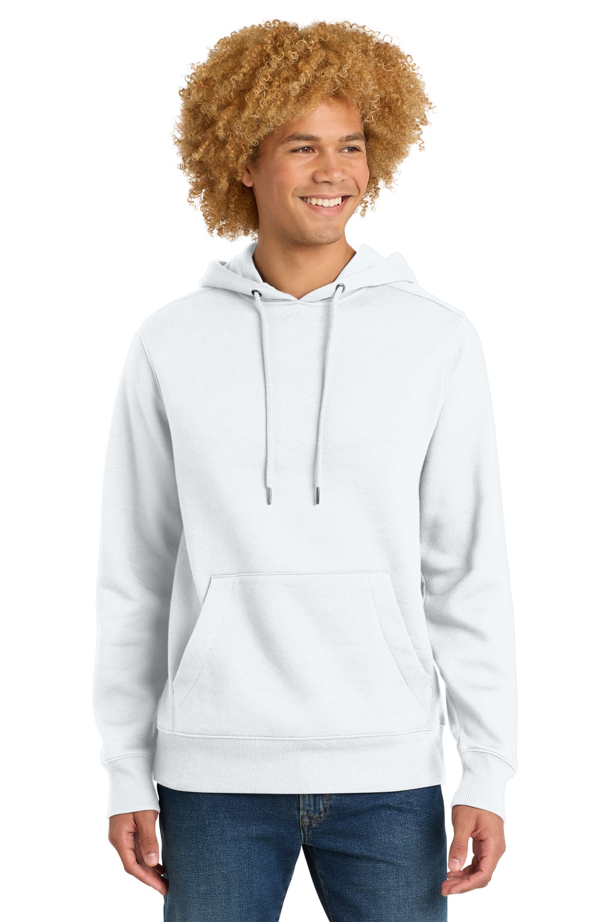 Custom Embroidery or DTF Print - District  ®  Perfect Weight  ®  Fleece Hoodie DT1101
