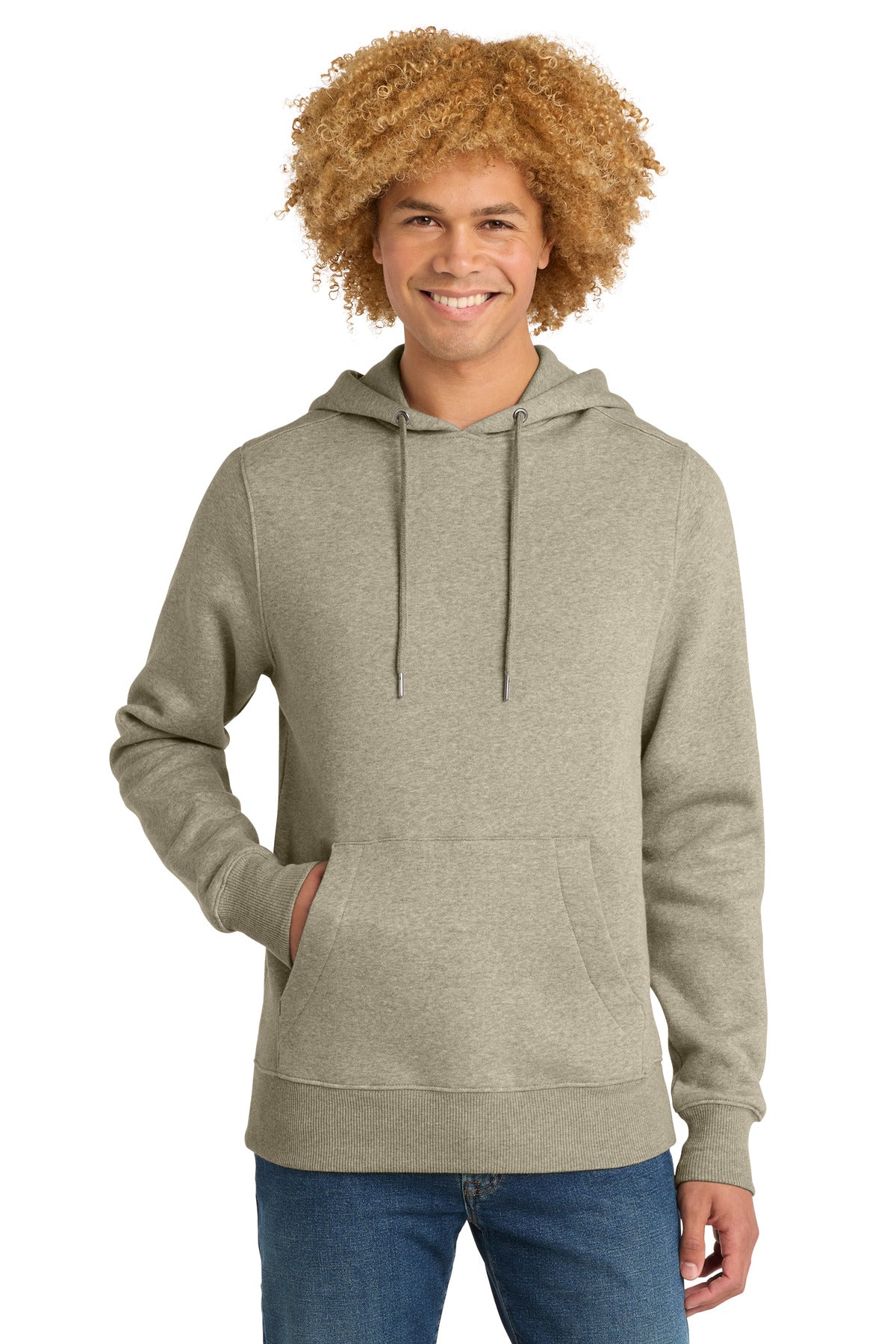 Custom Embroidery or DTF Print - District  ®  Perfect Weight  ®  Fleece Hoodie DT1101