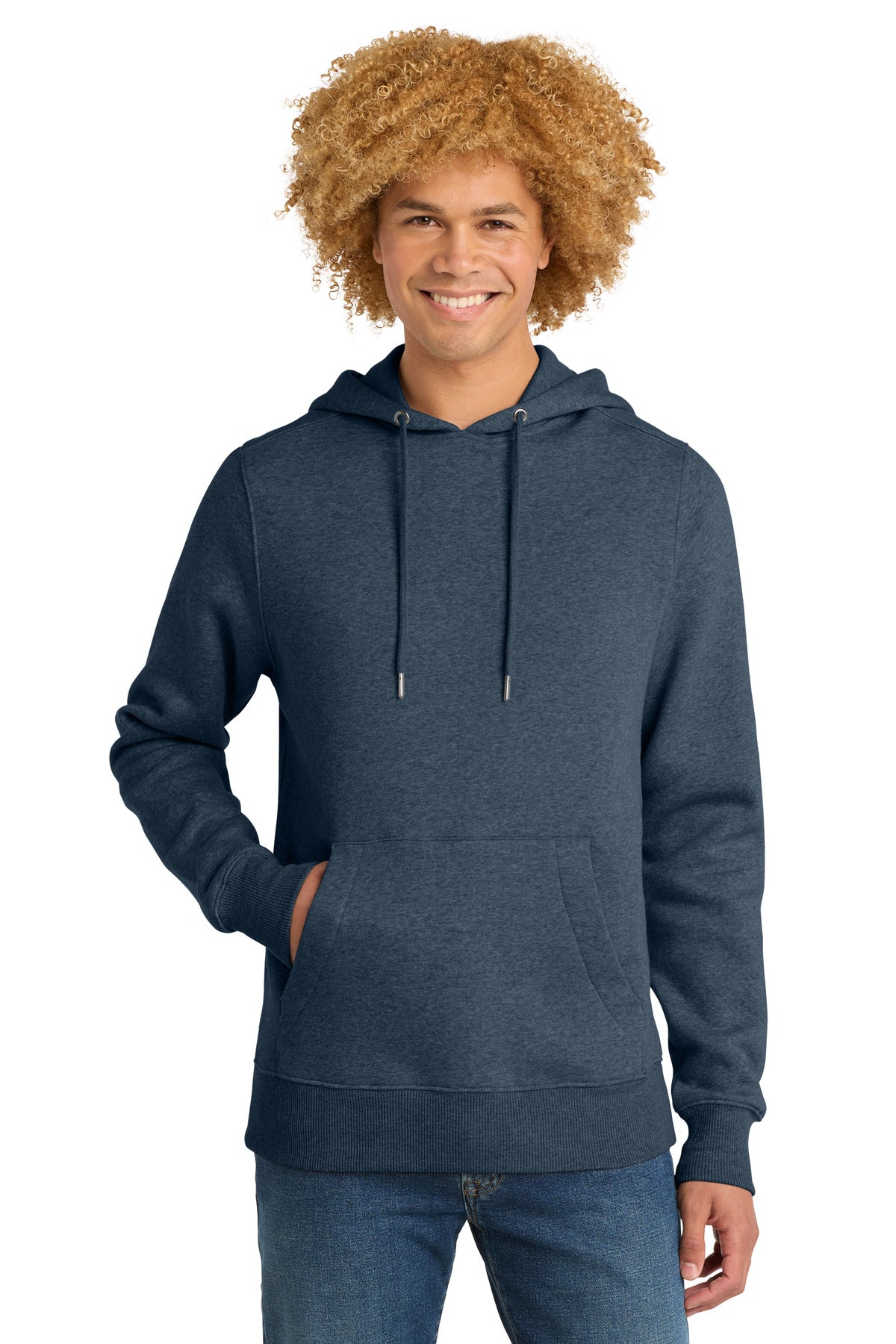 Custom Embroidery or DTF Print - District  ®  Perfect Weight  ®  Fleece Hoodie DT1101