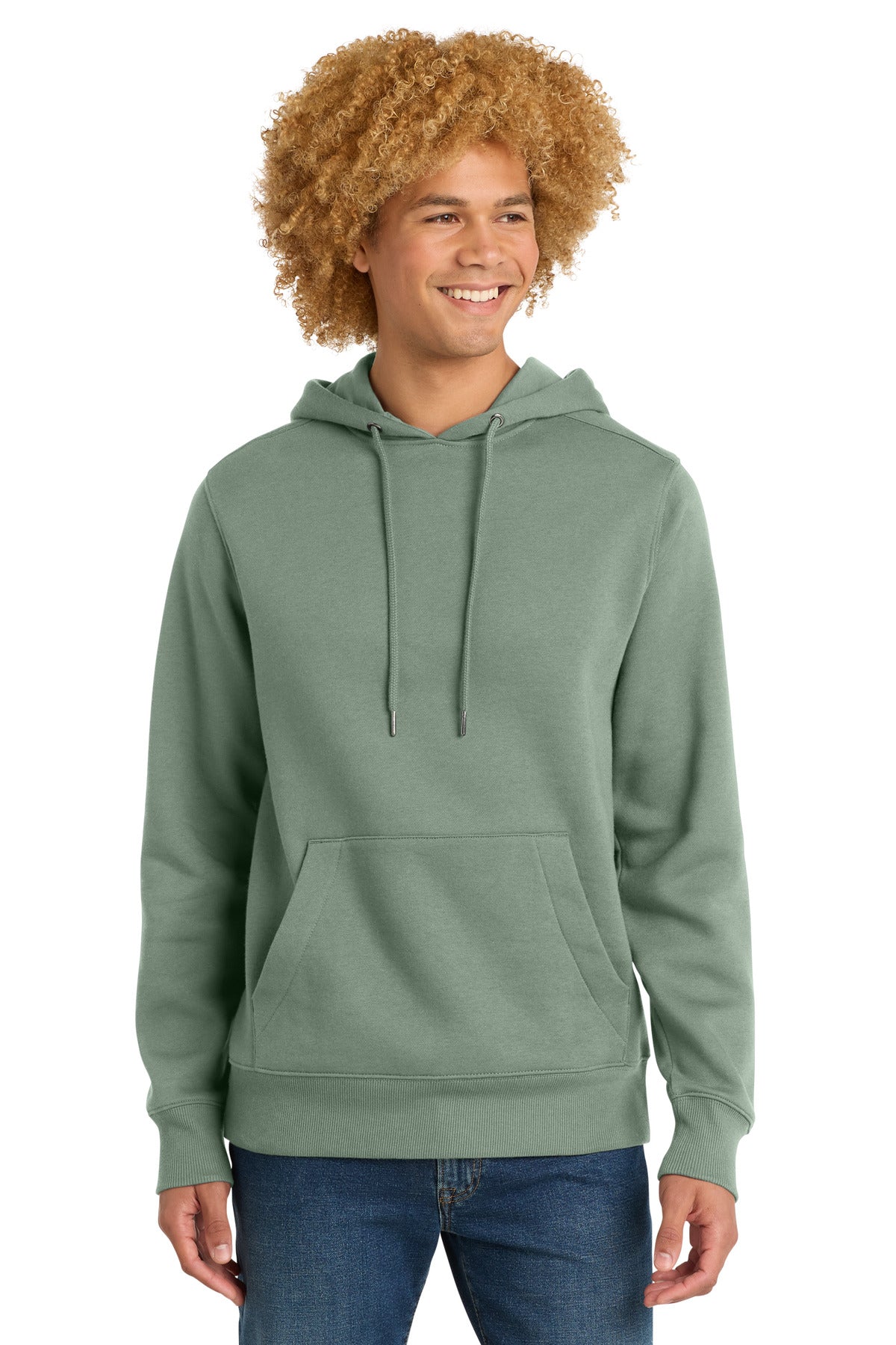 Custom Embroidery or DTF Print - District  ®  Perfect Weight  ®  Fleece Hoodie DT1101