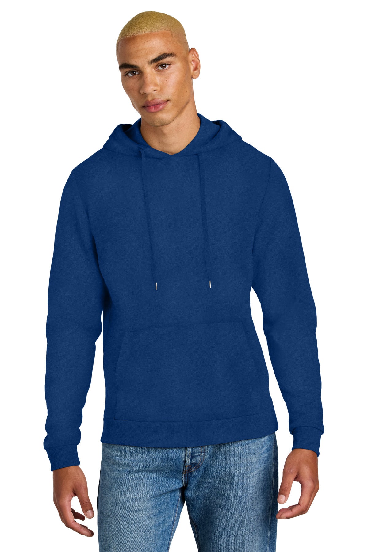 Custom Embroidery or DTF Print - District ®  Perfect Tri ®  Fleece Pullover Hoodie DT1300