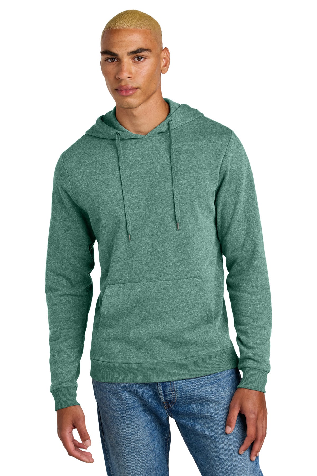 Custom Embroidery or DTF Print - District ®  Perfect Tri ®  Fleece Pullover Hoodie DT1300