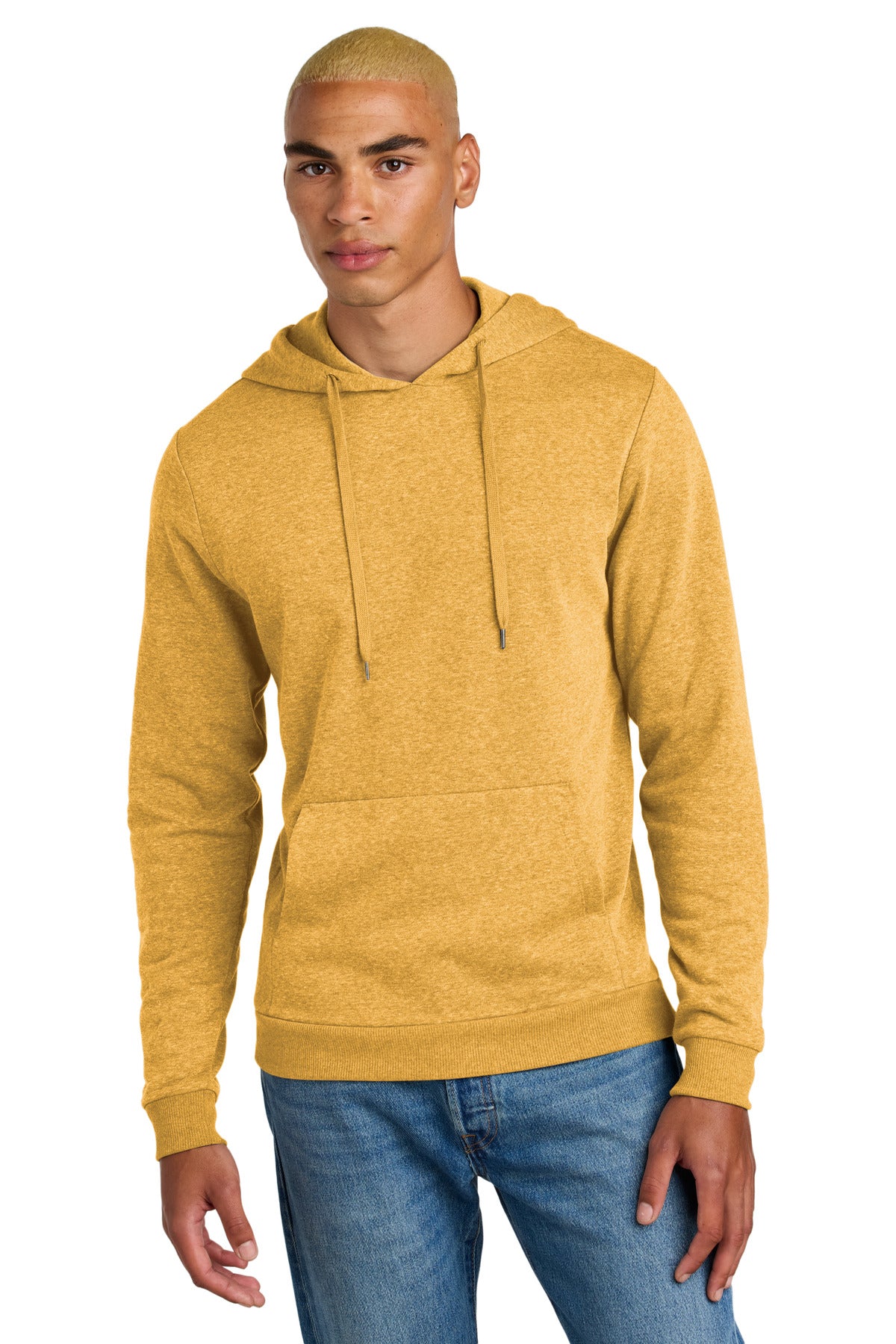Custom Embroidery or DTF Print - District ®  Perfect Tri ®  Fleece Pullover Hoodie DT1300