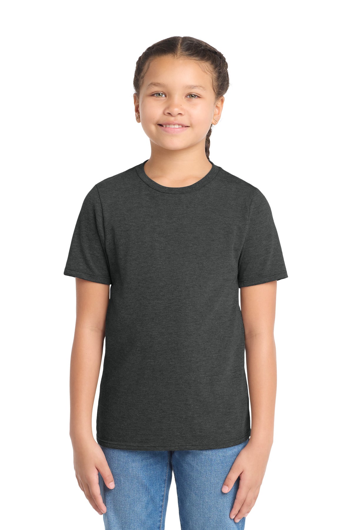 Custom Embroidery or DTF Print - District  ®  Youth Perfect Tri  ® Tee. DT130Y