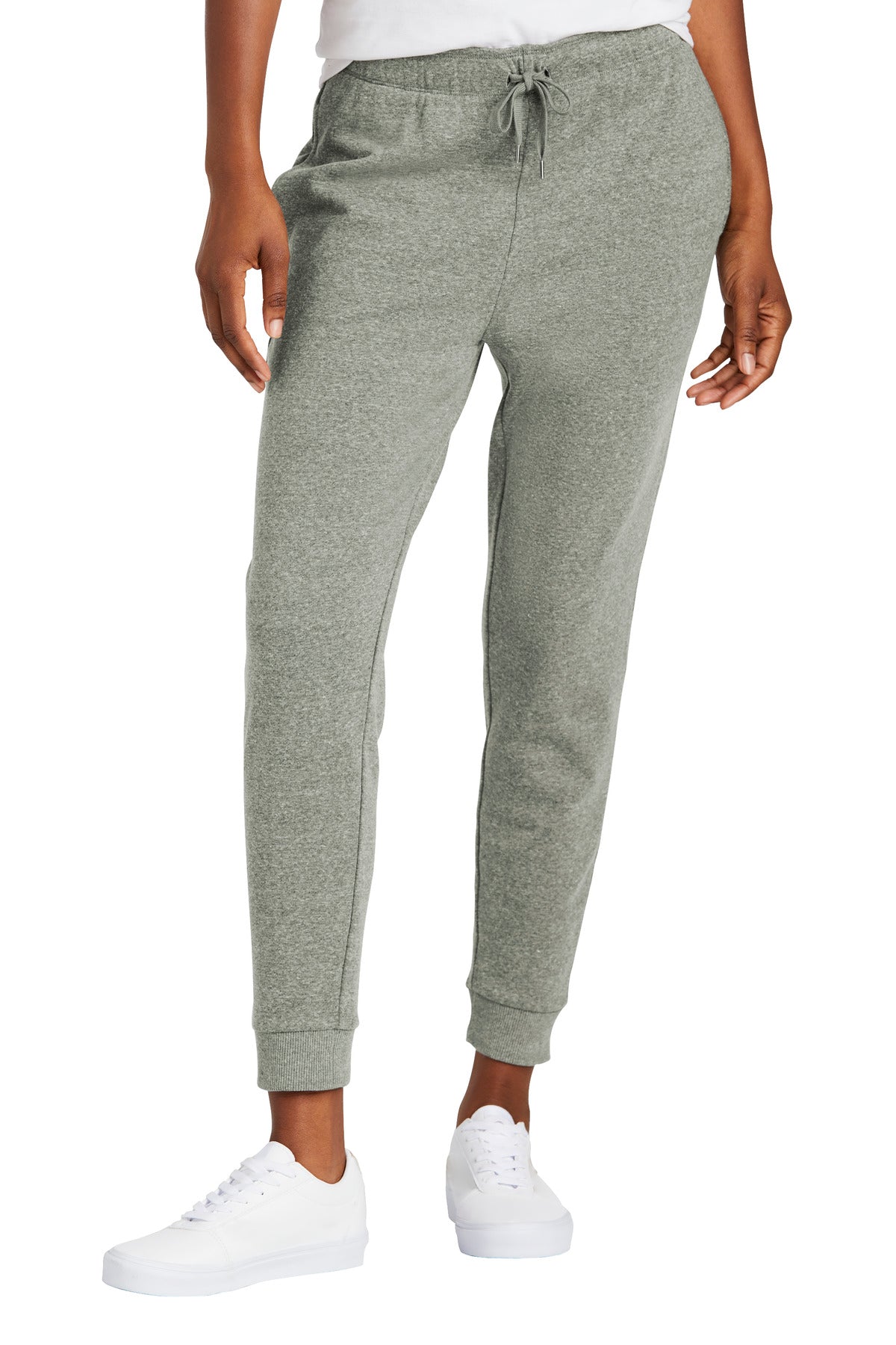 Custom Embroidery or DTF Print - District ®  Women's Perfect Tri ®  Fleece Jogger DT1310