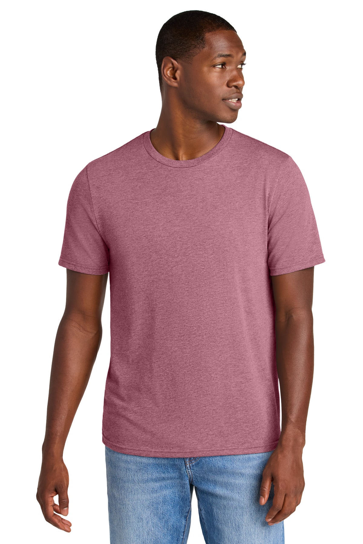 Custom Embroidery or DTF Print - District ®  Perfect Weight ®  CVC Tee DT184