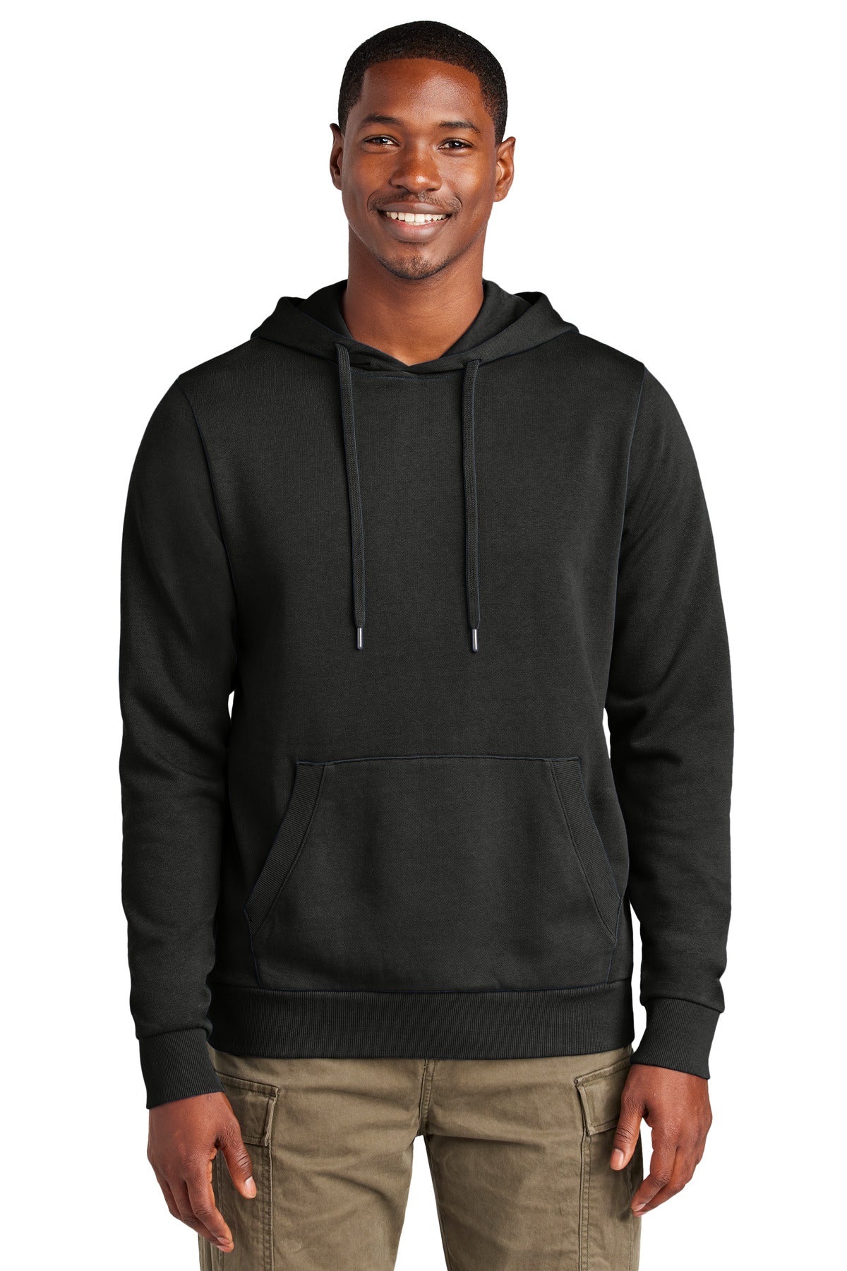 Custom Embroidery or DTF Print - District Wash ™  Fleece Hoodie DT2200