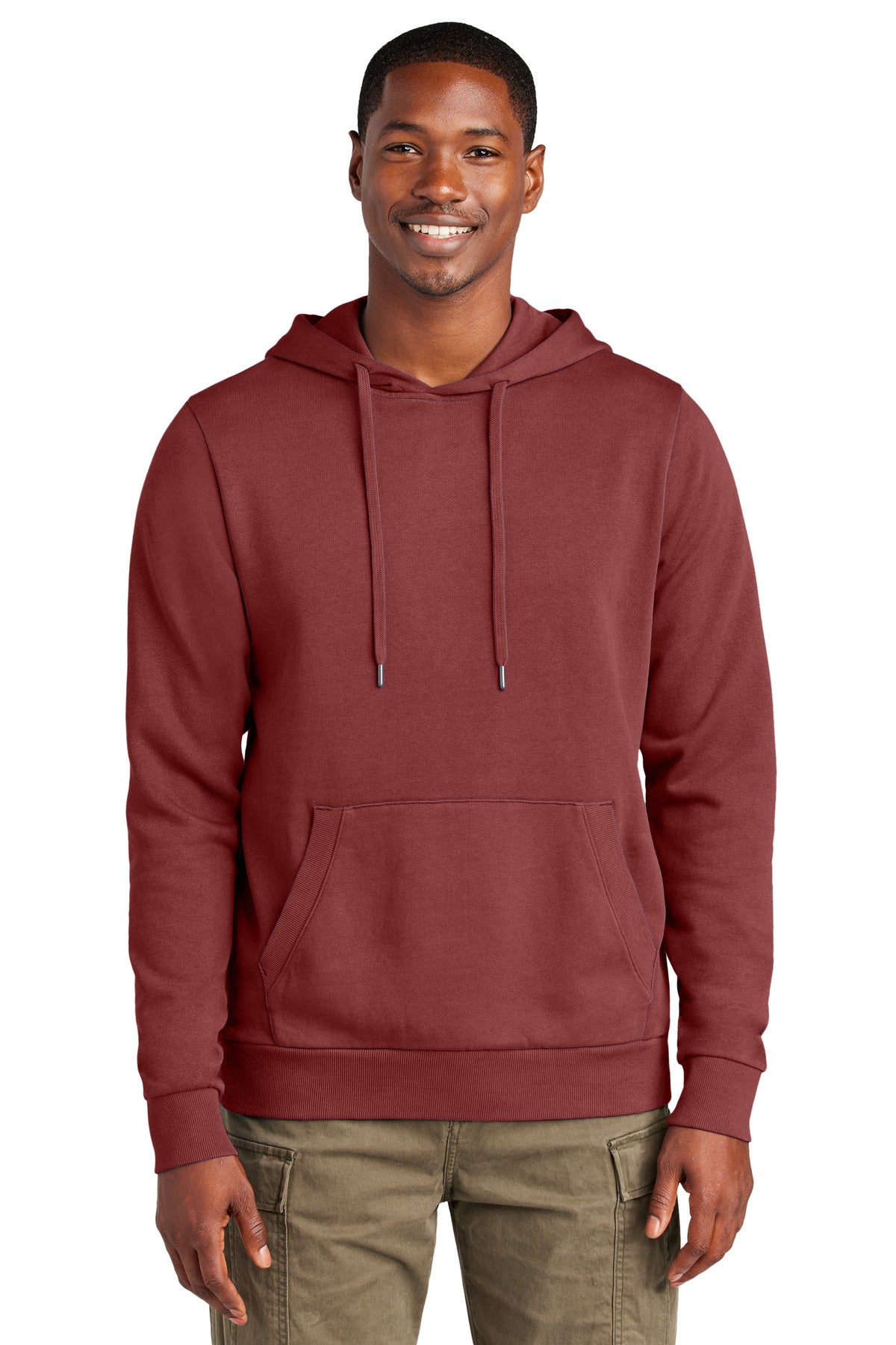 Custom Embroidery or DTF Print - District Wash ™  Fleece Hoodie DT2200