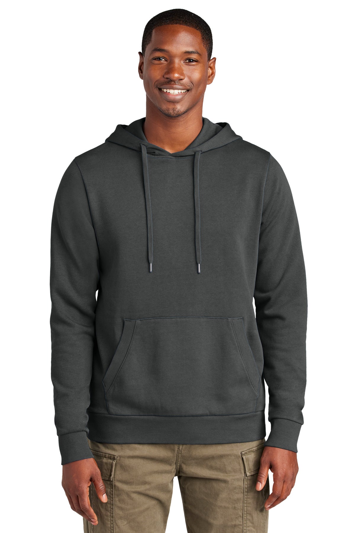 Custom Embroidery or DTF Print - District Wash ™  Fleece Hoodie DT2200