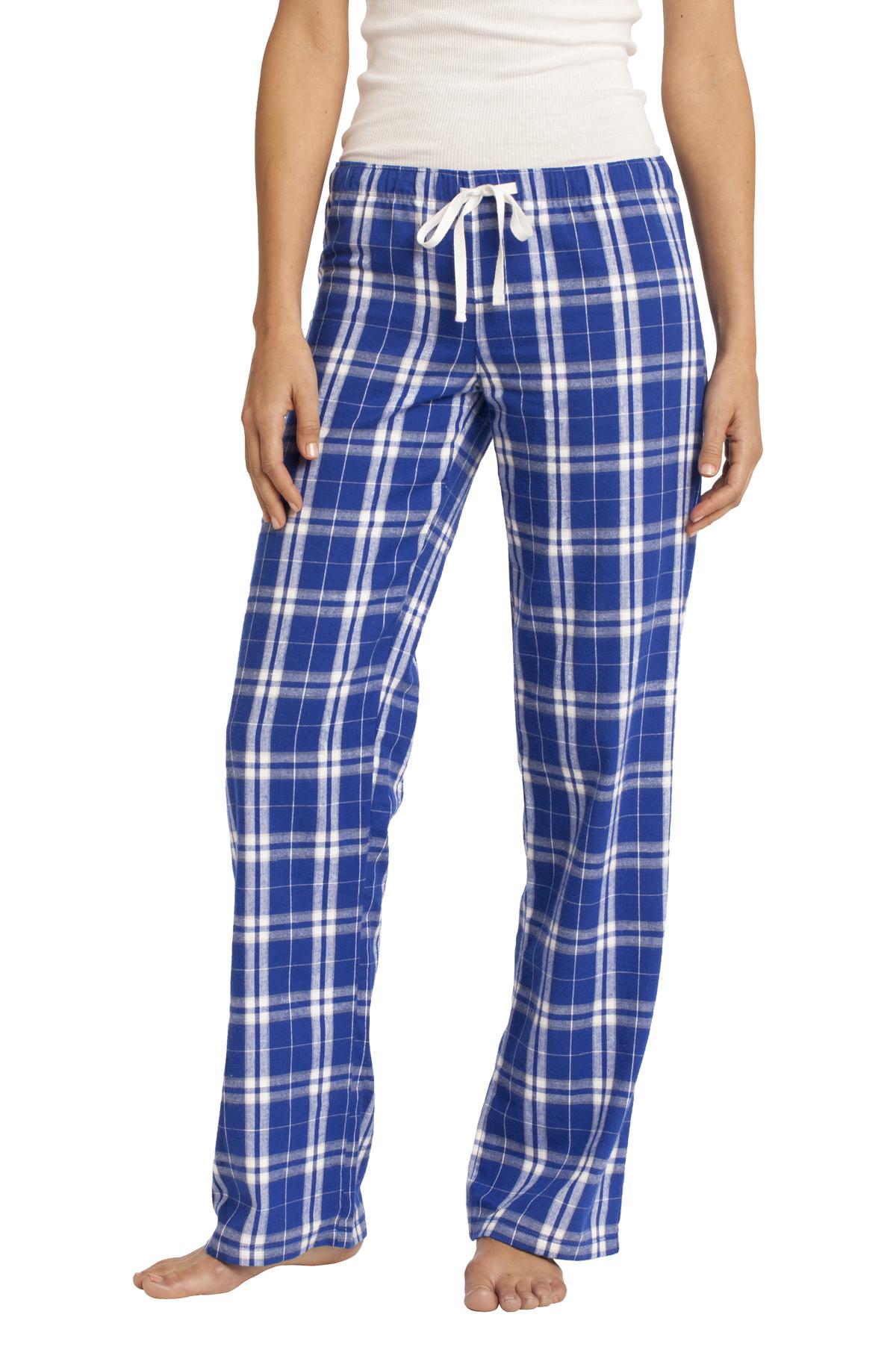 Custom Embroidery or DTF Print - District ®  Women's Flannel Plaid Pant. DT2800