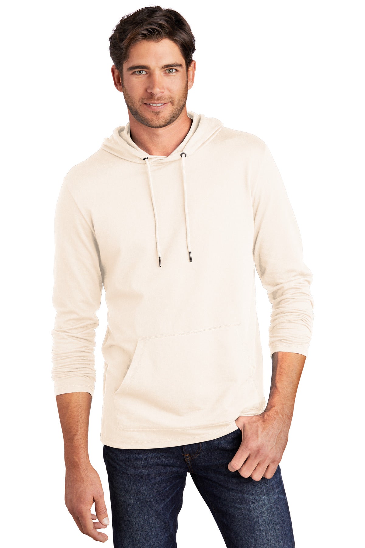 Custom Embroidery or DTF Print - District  ®  Featherweight French Terry  ™  Hoodie DT571