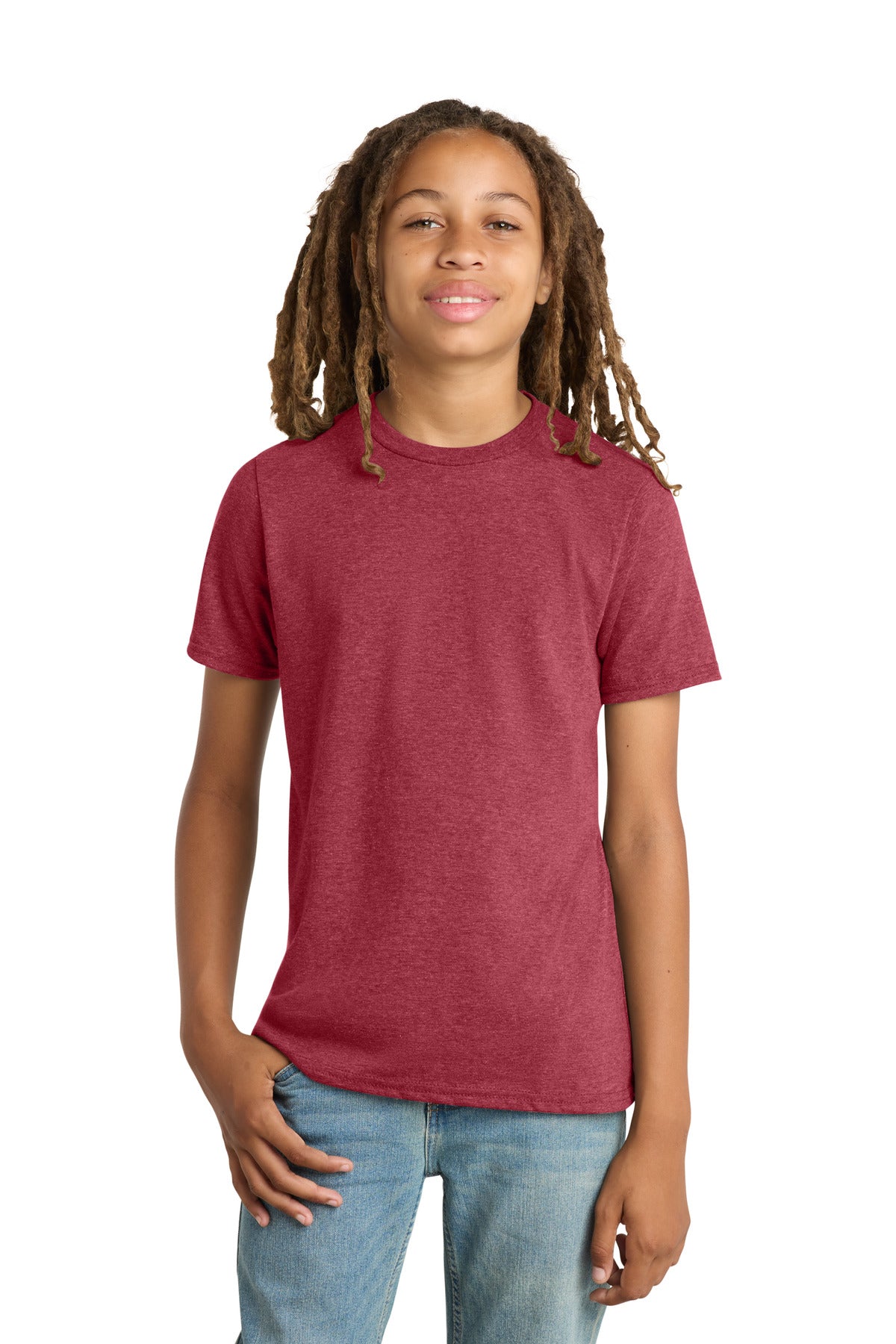 Custom Embroidery or DTF Print - District ®  Youth Very Important Tee ® . DT6000Y