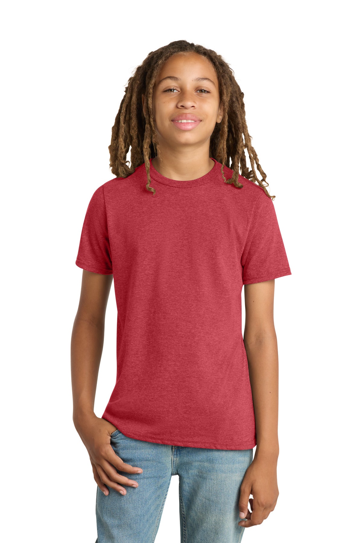 Custom Embroidery or DTF Print - District ®  Youth Very Important Tee ® . DT6000Y