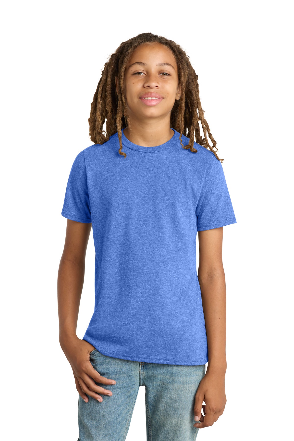 Custom Embroidery or DTF Print - District ®  Youth Very Important Tee ® . DT6000Y