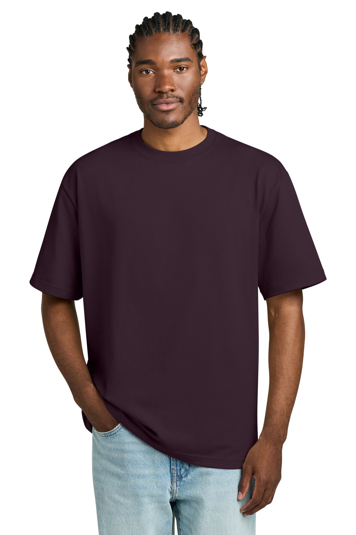 Custom Embroidery or DTF Print - District ®  Heavyweight Very Important Tee ®  DT6065