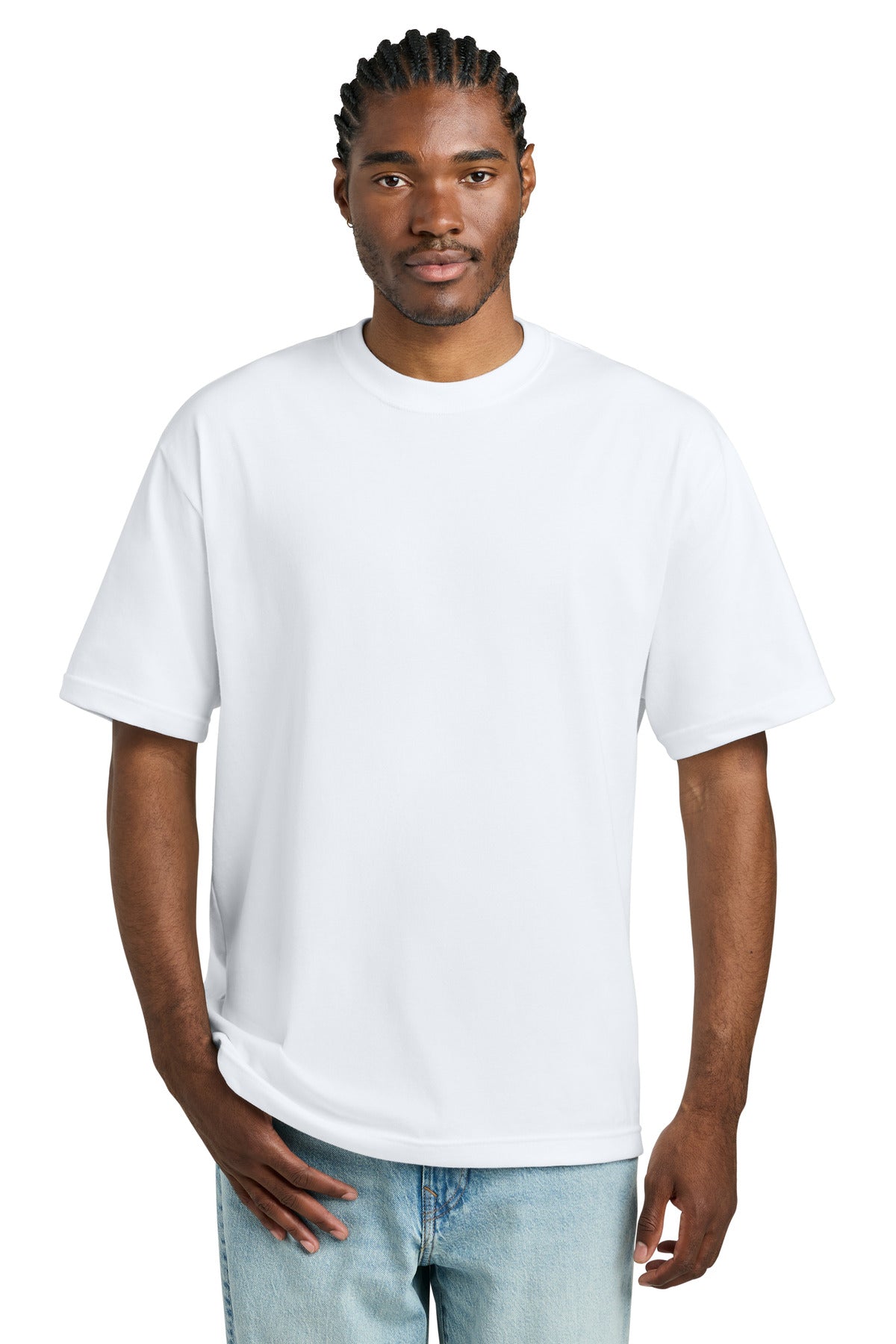 Custom Embroidery or DTF Print - District ®  Heavyweight Very Important Tee ®  DT6065