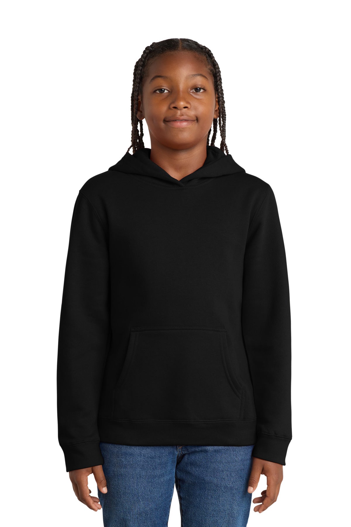 Custom Embroidery or DTF Print - District ®  Youth V.I.T. ™ Fleece Hoodie DT6100Y