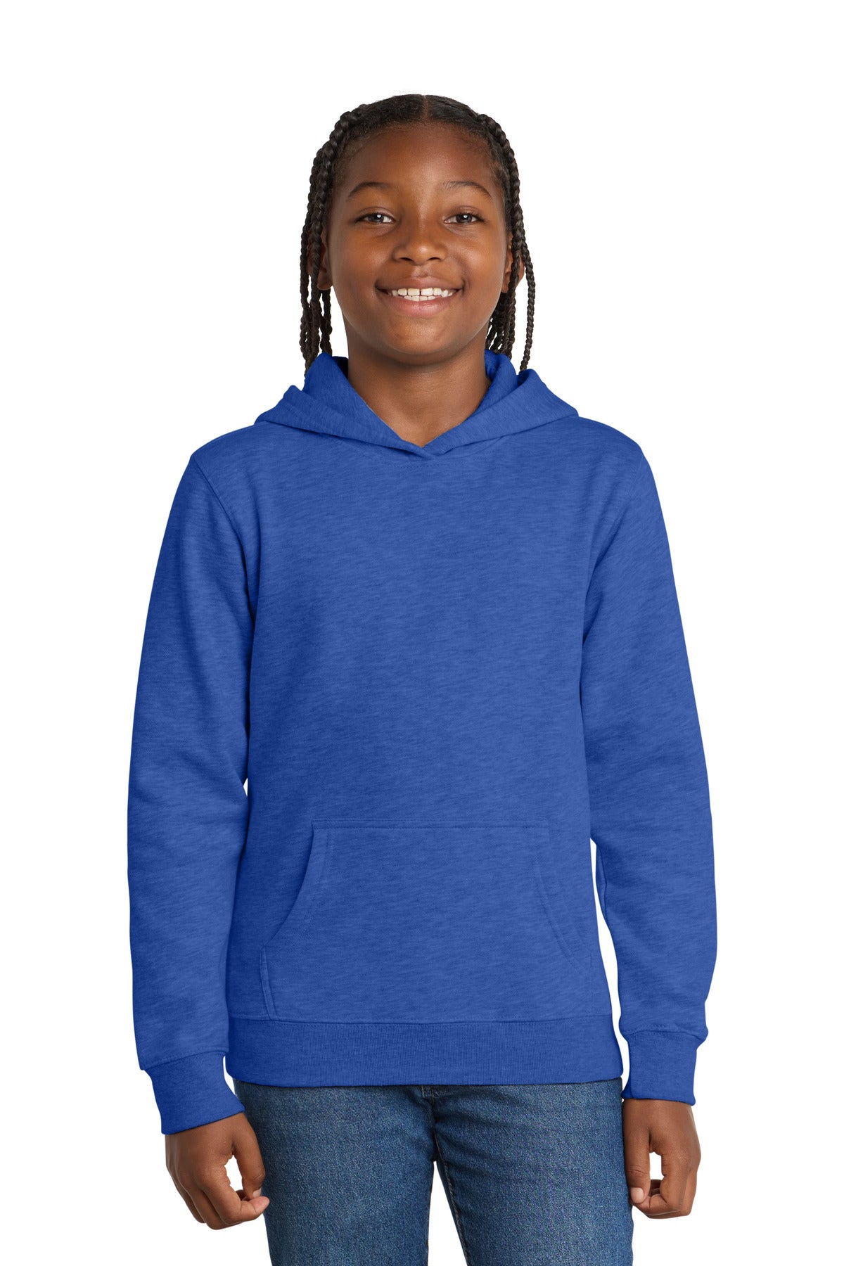 Custom Embroidery or DTF Print - District ®  Youth V.I.T. ™ Fleece Hoodie DT6100Y