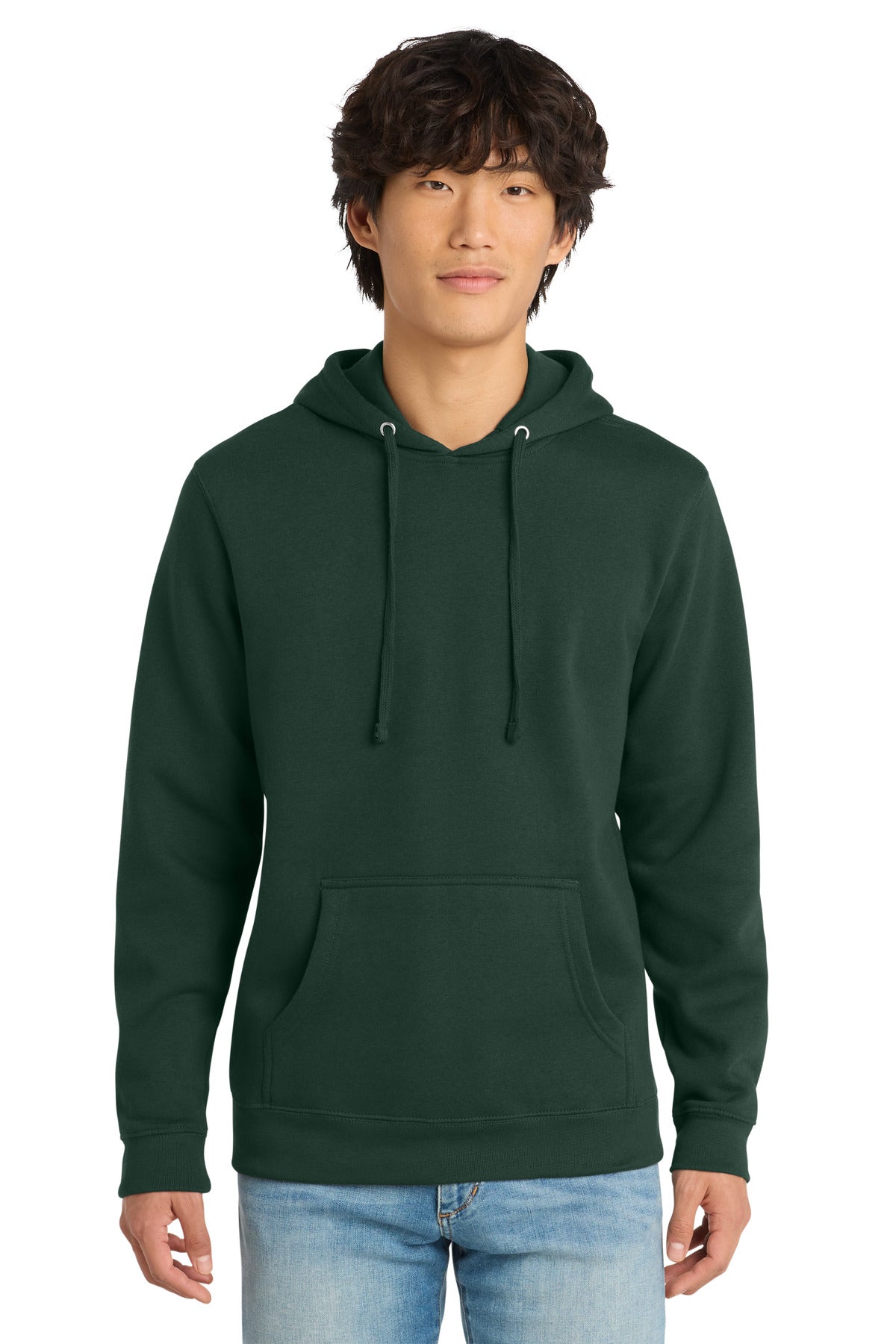 Custom Embroidery or DTF Print - District ®  V.I.T. ™ Fleece Hoodie DT6100