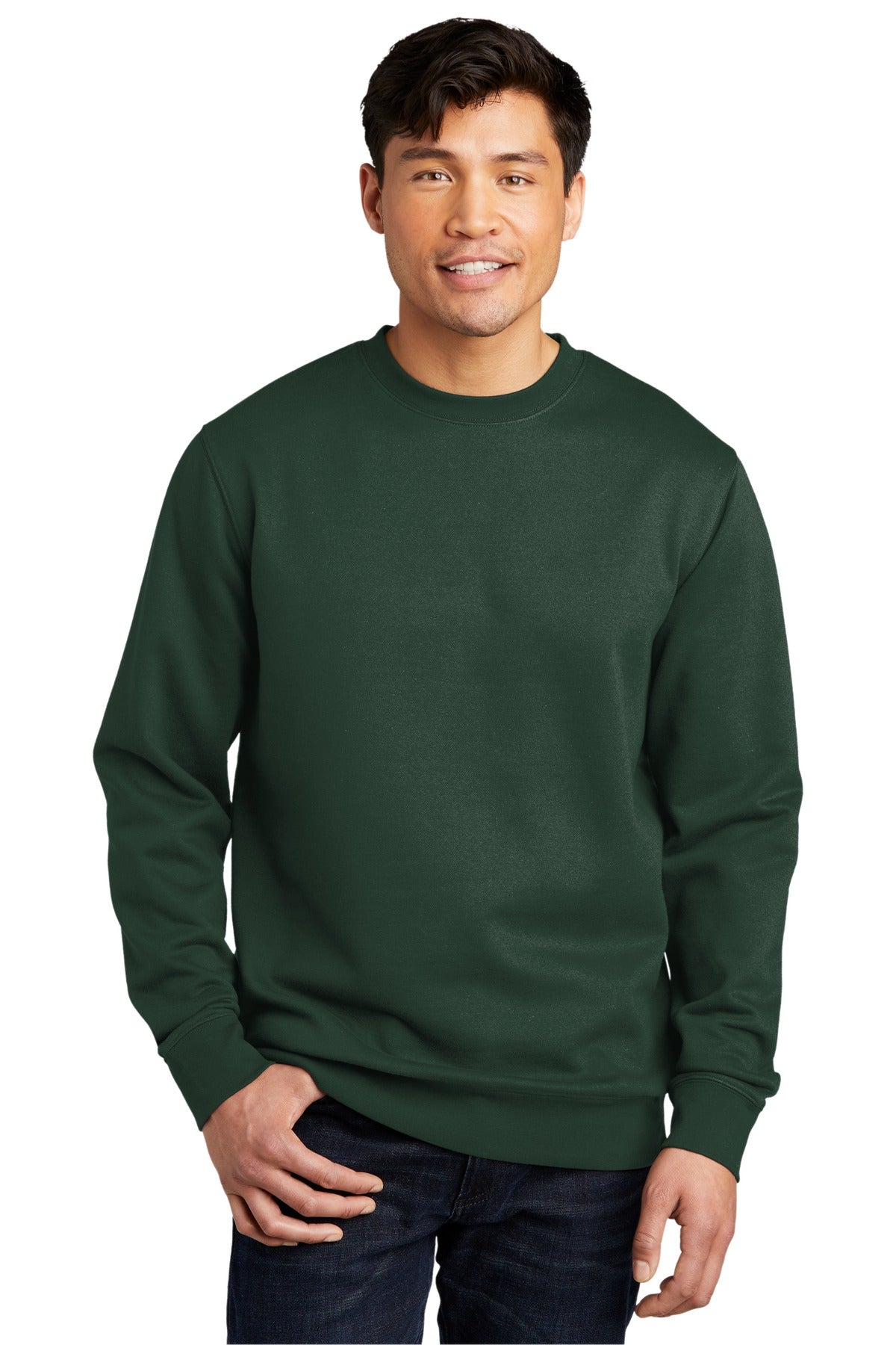 Custom Embroidered - District® V.I.T.™Fleece Crew DT6104