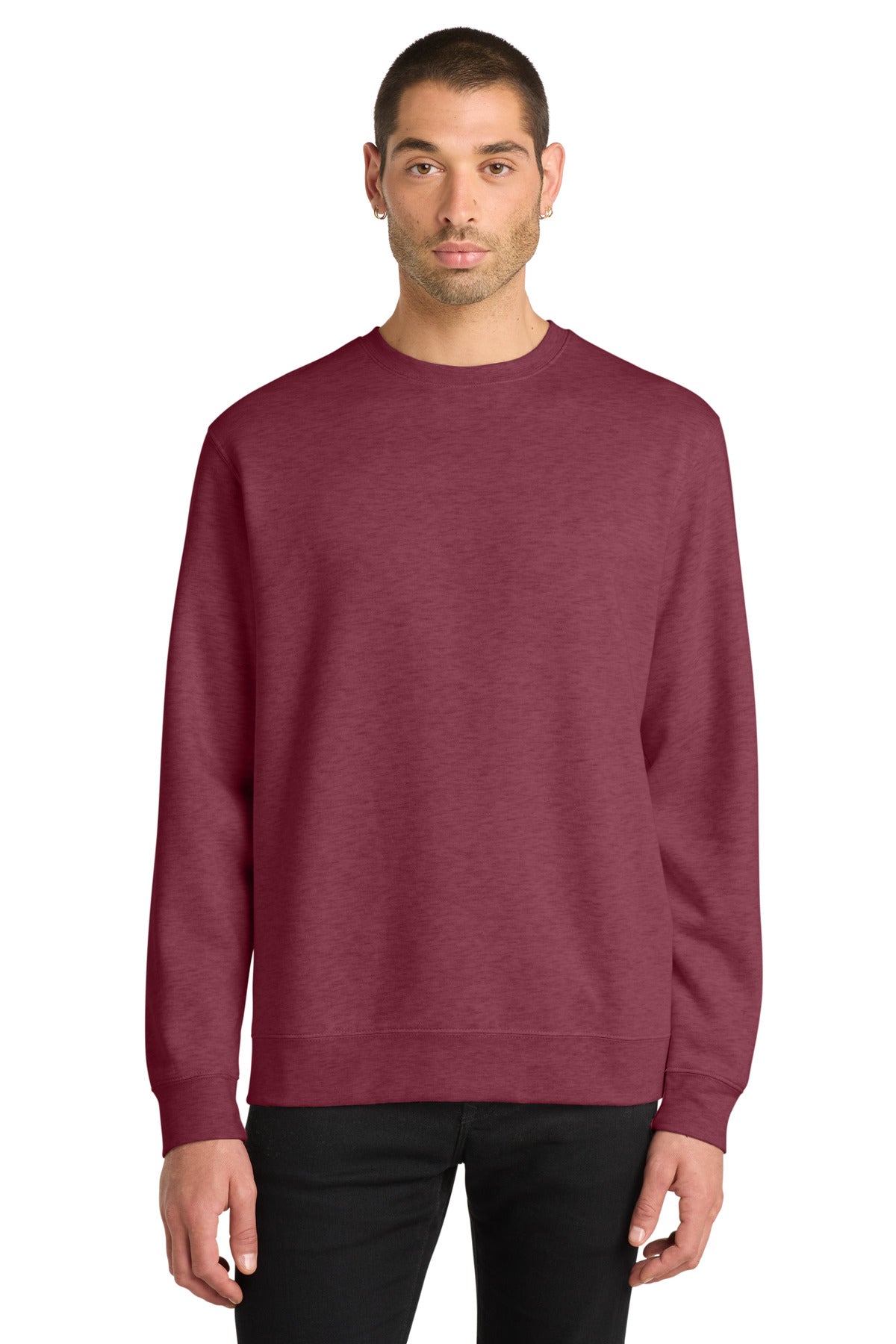 Custom Embroidery or DTF Print - District ®  V.I.T. ™ Fleece Crew DT6104