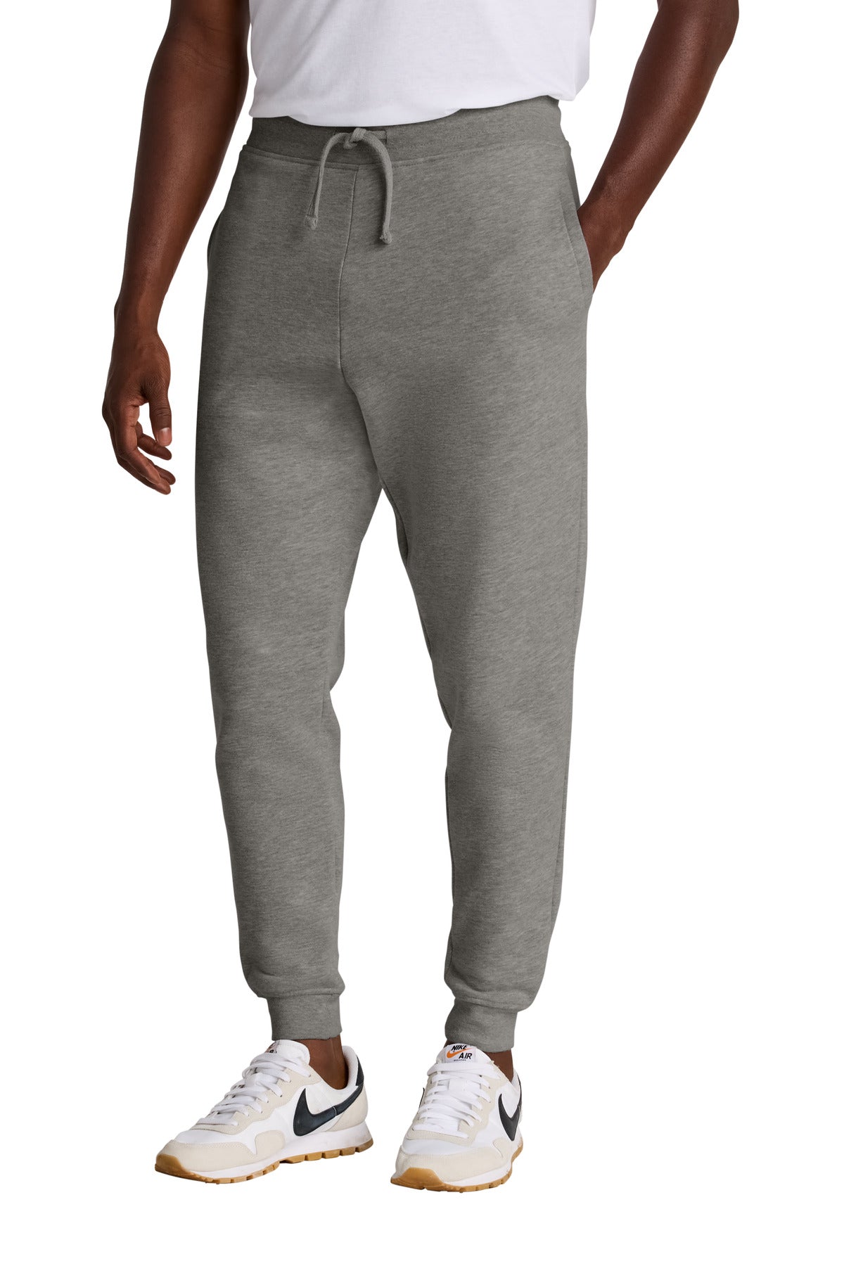 Custom Embroidery or DTF Print - District ®  V.I.T. ™ Fleece Jogger DT6107