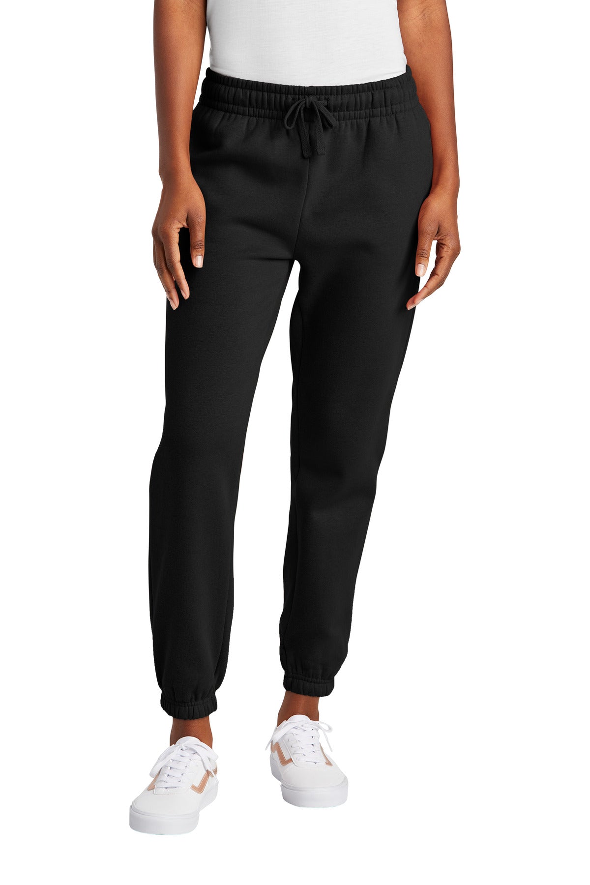 Custom Embroidery or DTF Print - District ®  Women's V.I.T. ™  Fleece Sweatpant DT6110