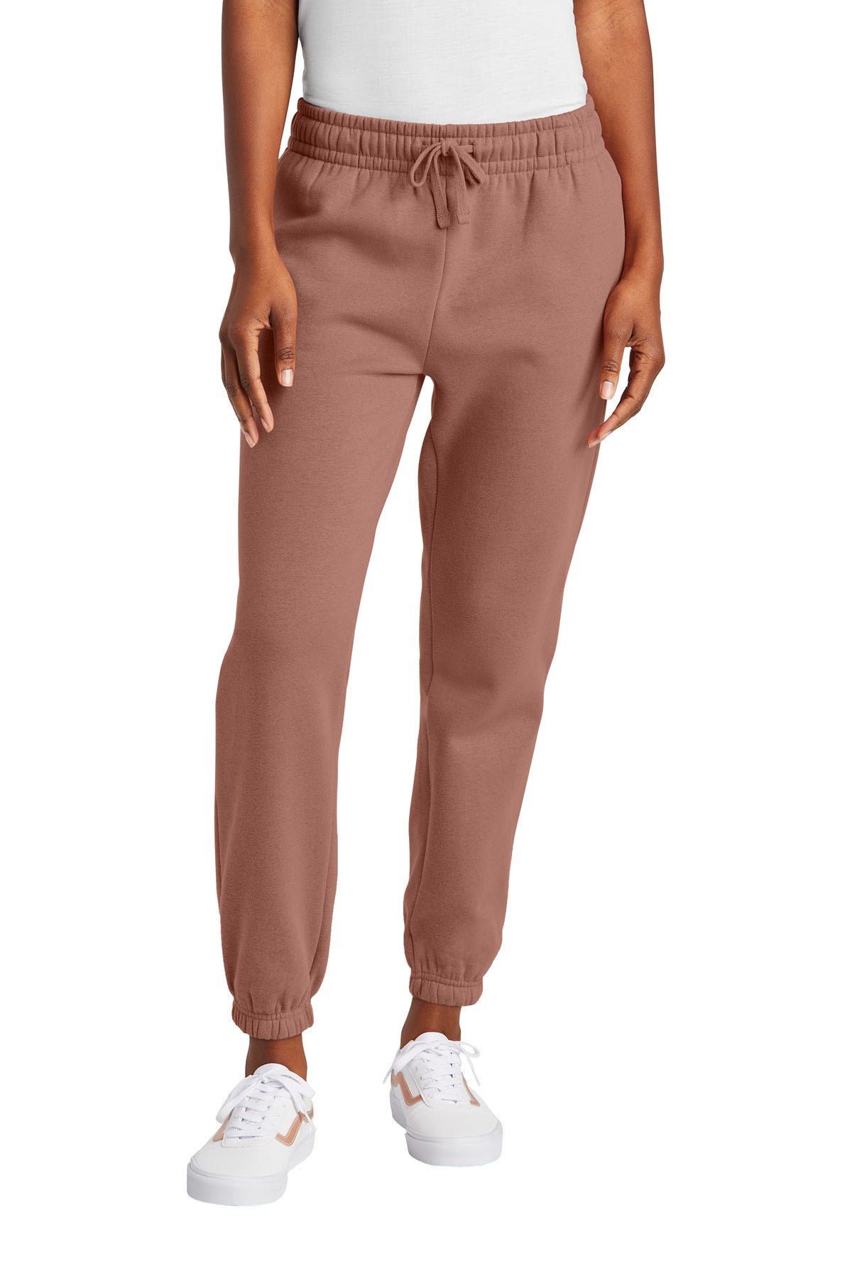 Custom Embroidery or DTF Print - District ®  Women's V.I.T. ™  Fleece Sweatpant DT6110
