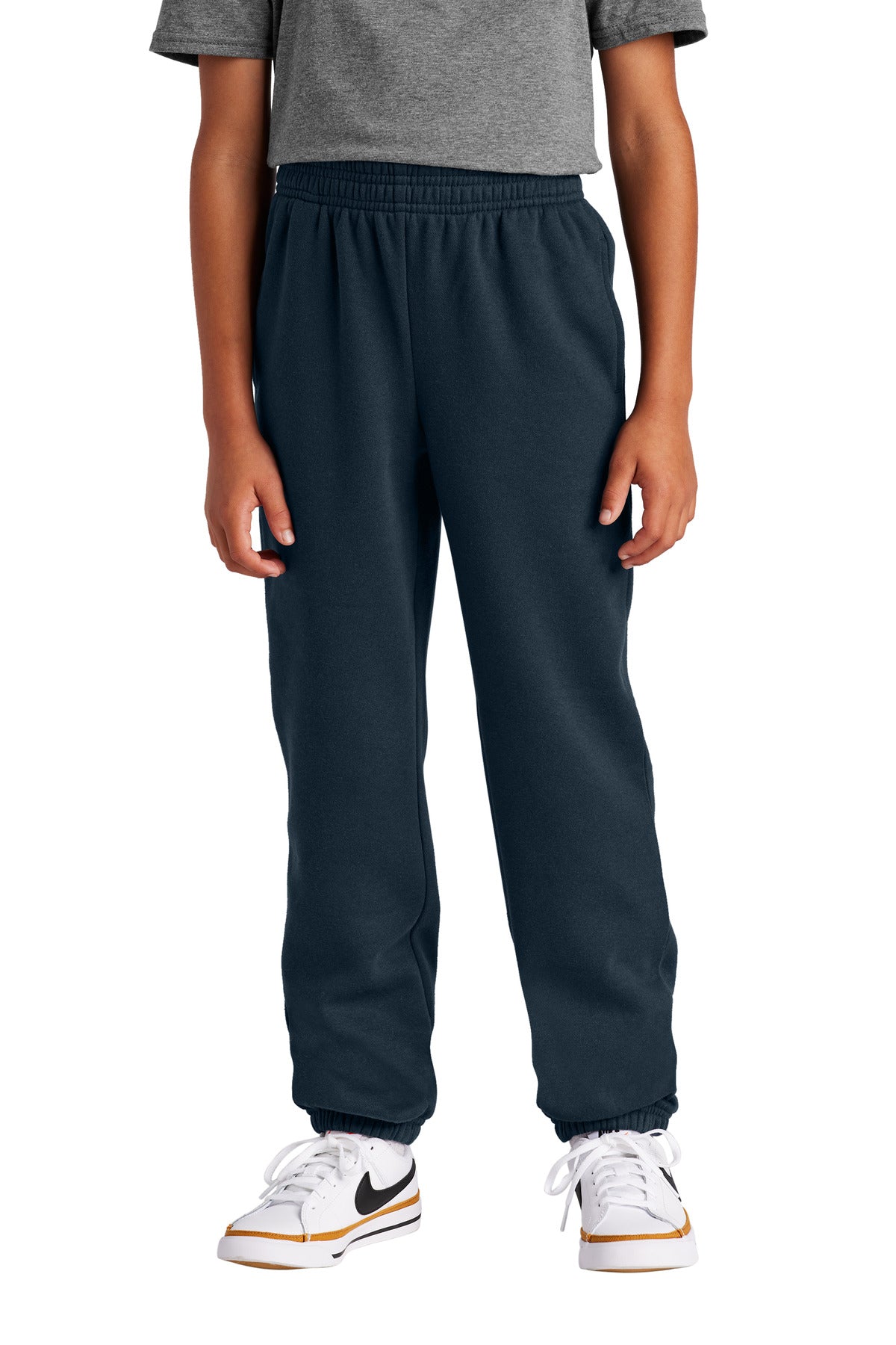 Custom Embroidery or DTF Print - District ®  Youth V.I.T. ™  Fleece Sweatpant DT6112Y
