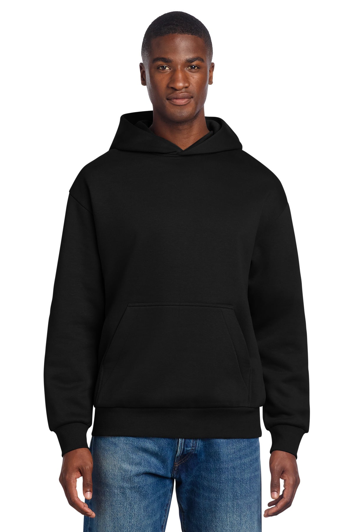 Custom Embroidery or DTF Print - District ®  V.I.T. ™  Heavyweight Fleece Hoodie DT6150