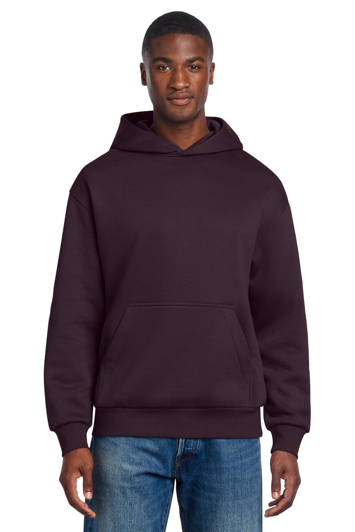 Custom Embroidery or DTF Print - District ®  V.I.T. ™  Heavyweight Fleece Hoodie DT6150