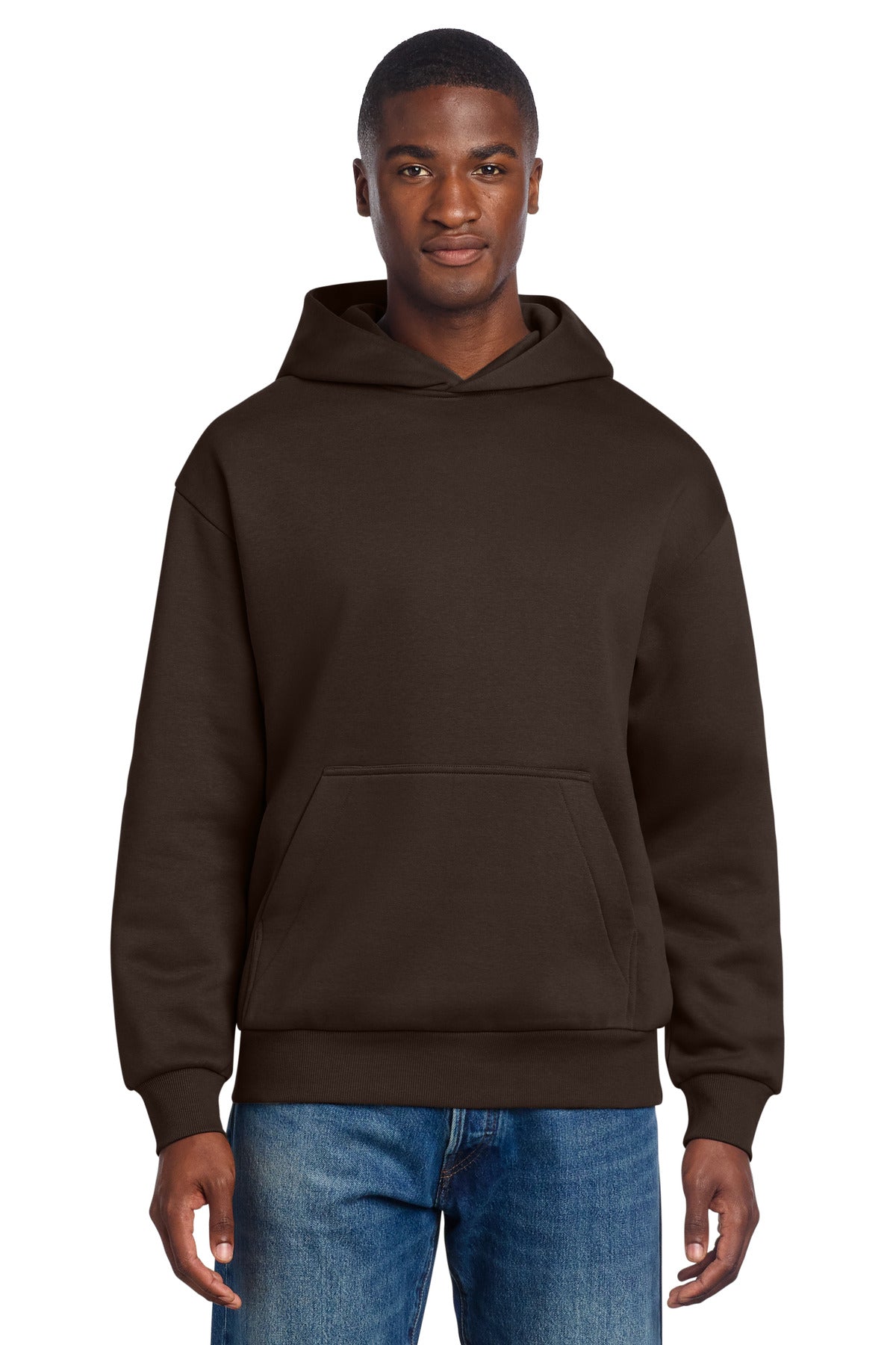 Custom Embroidery or DTF Print - District ®  V.I.T. ™  Heavyweight Fleece Hoodie DT6150