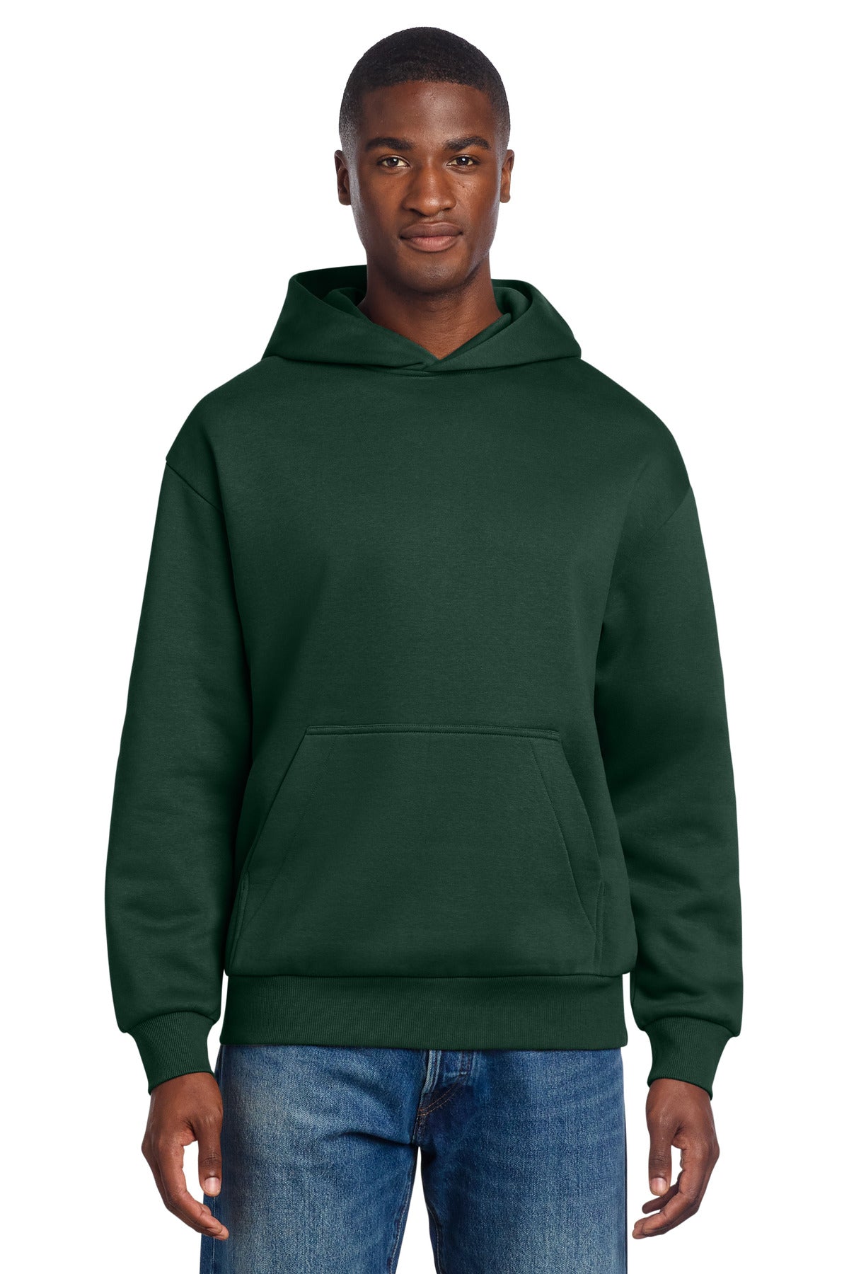 Custom Embroidery or DTF Print - District ®  V.I.T. ™  Heavyweight Fleece Hoodie DT6150